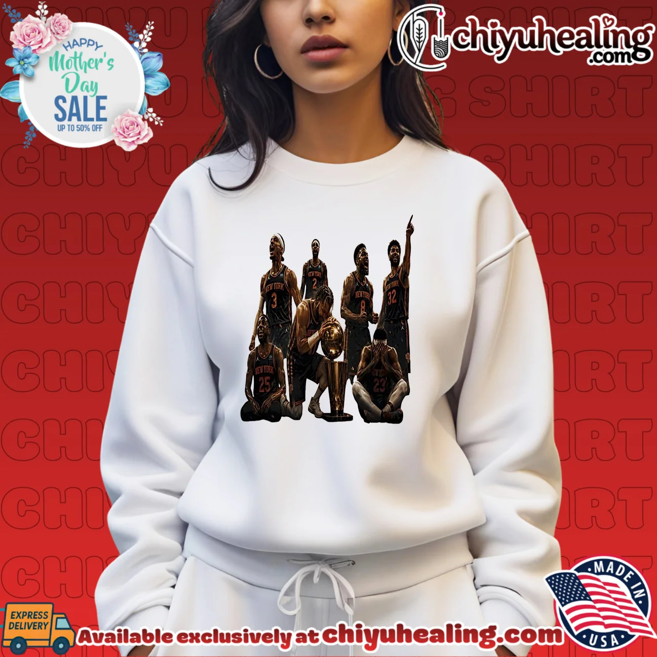 New York Knicks 2026 NBA Championship trophy graphic shirt & hoodie New York Knicks 2026 NBA Championship trophy graphic shirt & hoodie