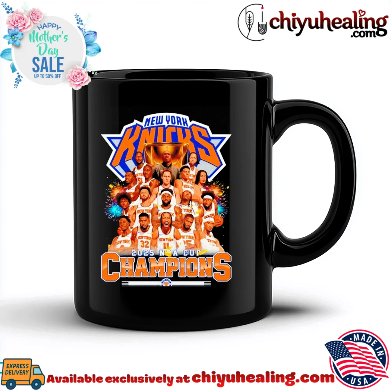 New York Knicks 2026 NBA Cup Champions all team caricature signature shirt & hoodie | 2026 Edition Drop New York Knicks 2026 NBA Cup Champions all team caricature
