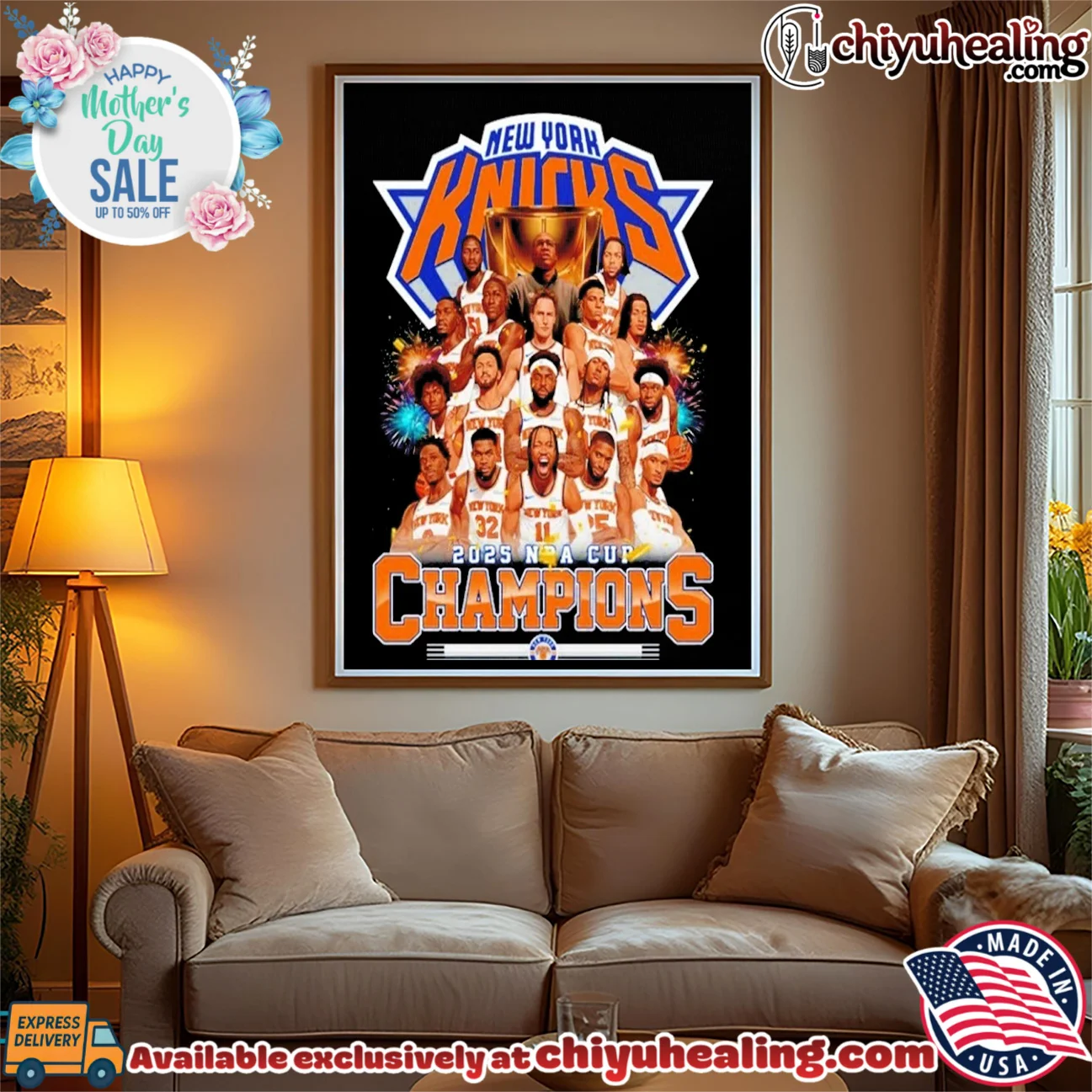 New York Knicks 2026 NBA Cup Champions all team caricature signature shirt & hoodie | 2026 Edition Drop New York Knicks 2026 NBA Cup Champions all team caricature
