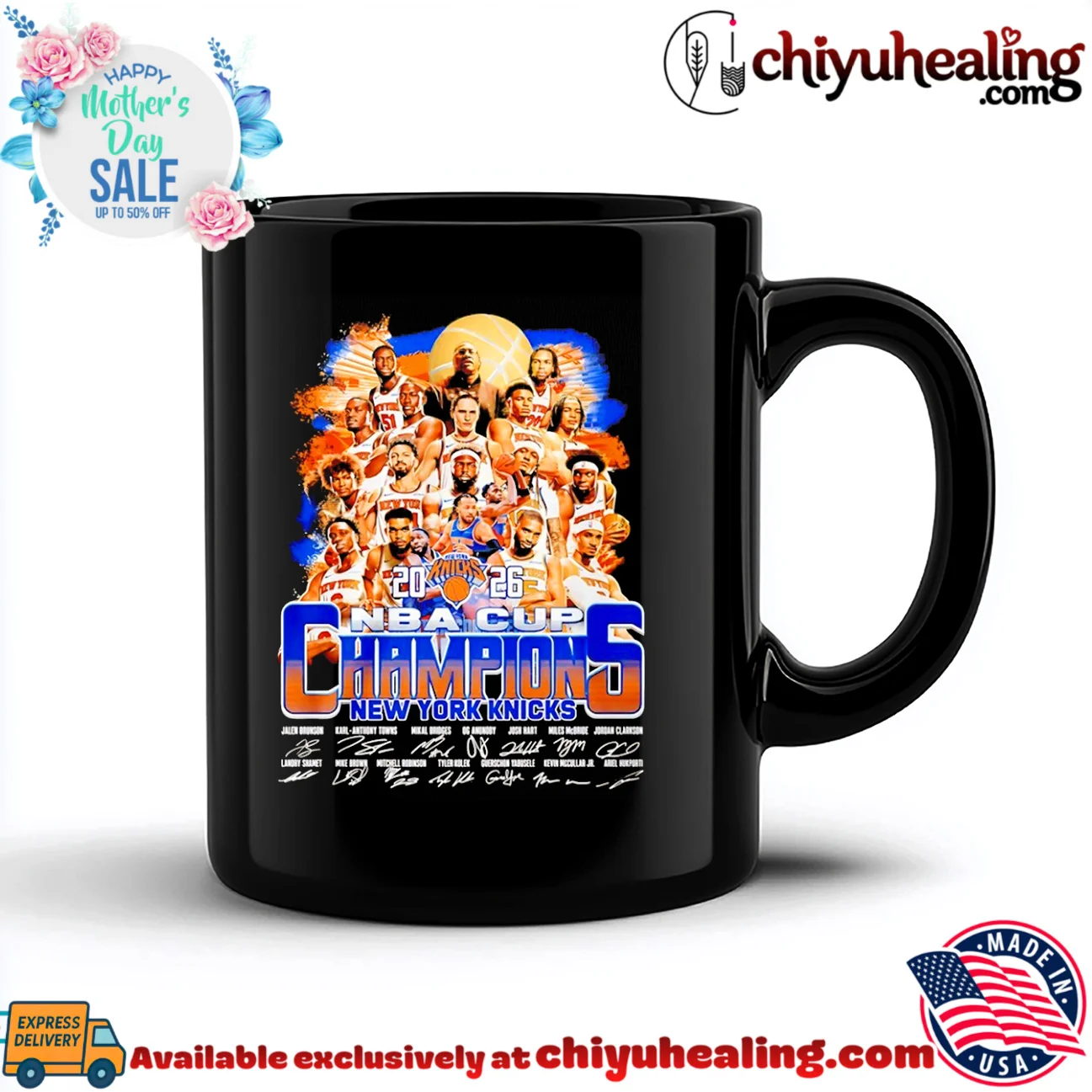 New York Knicks 2026 NBA Cup Champions all team signatures official shirt & hoodie | Iconic Look New York Knicks 2026 NBA Cup Champions all team signatures