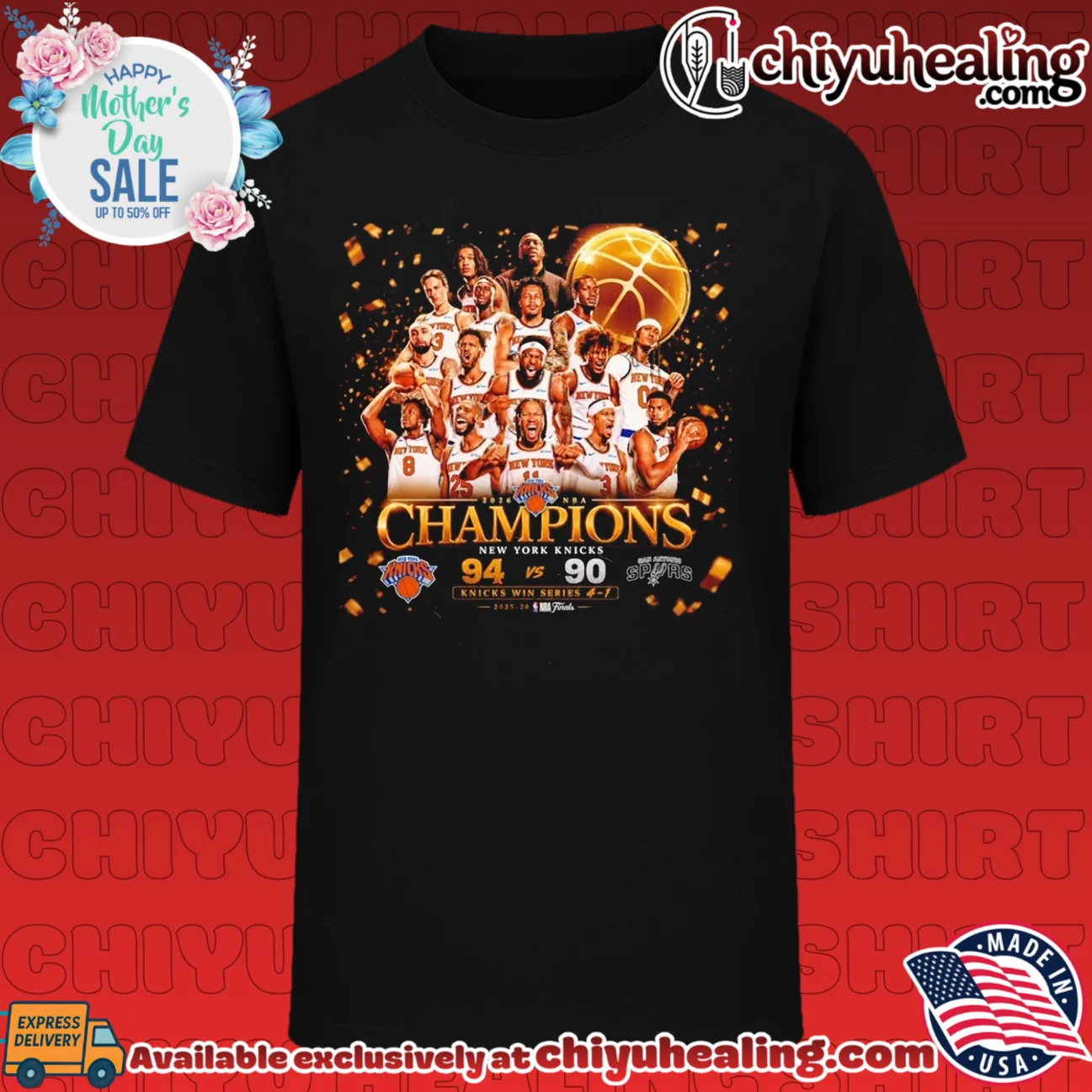 New York Knicks 2026 NBA Finals Champions 94 90 score