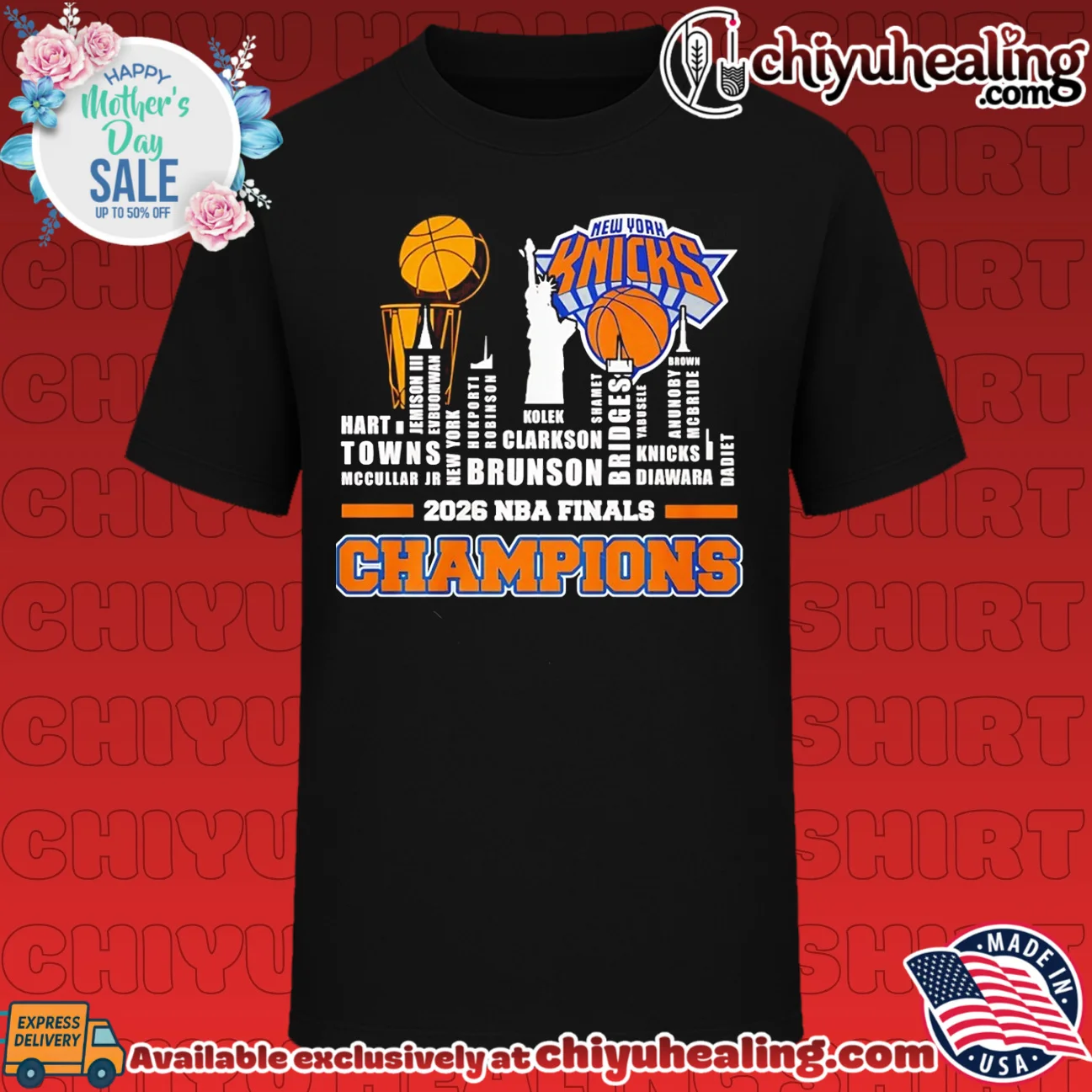 New York Knicks 2026 NBA Finals Champions player name city skyline viral shirt & hoodie | Gift Idea 2026