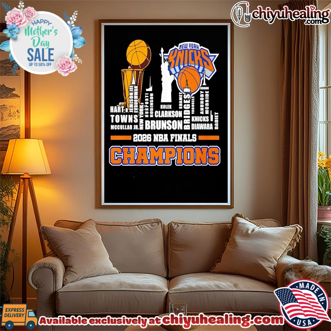 New York Knicks 2026 NBA finals champions roster shirt & hoodie New York Knicks 2026 NBA finals champions roster