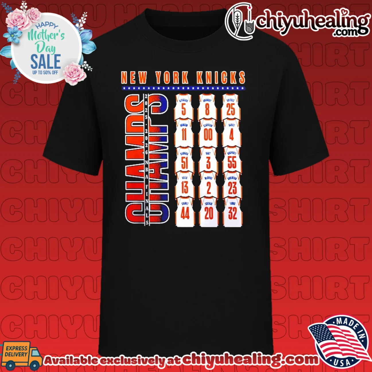 New York Knicks 2026 NBA Finals Champions Roster