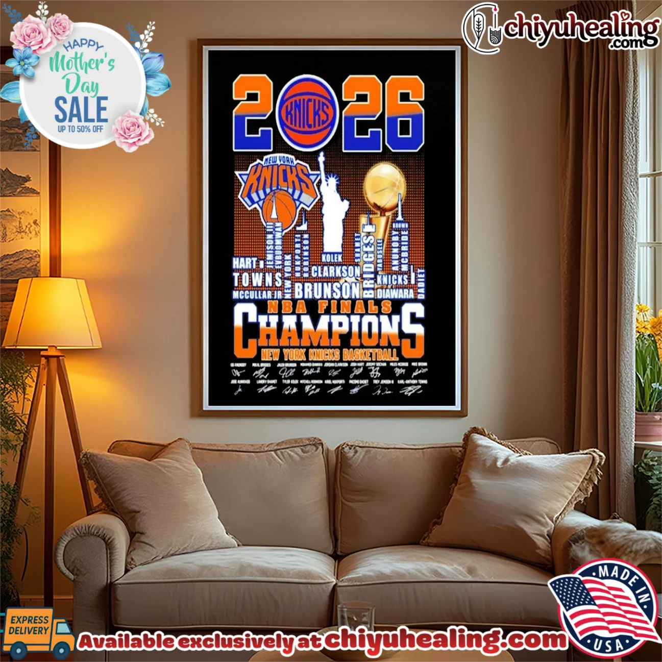 New York Knicks 2026 NBA Finals Champions Statue of Liberty player name skyline masterpiece shirt & hoodie | Official Style Drop New York Knicks 2026 NBA Finals Champions Statue of Liberty player name skyline