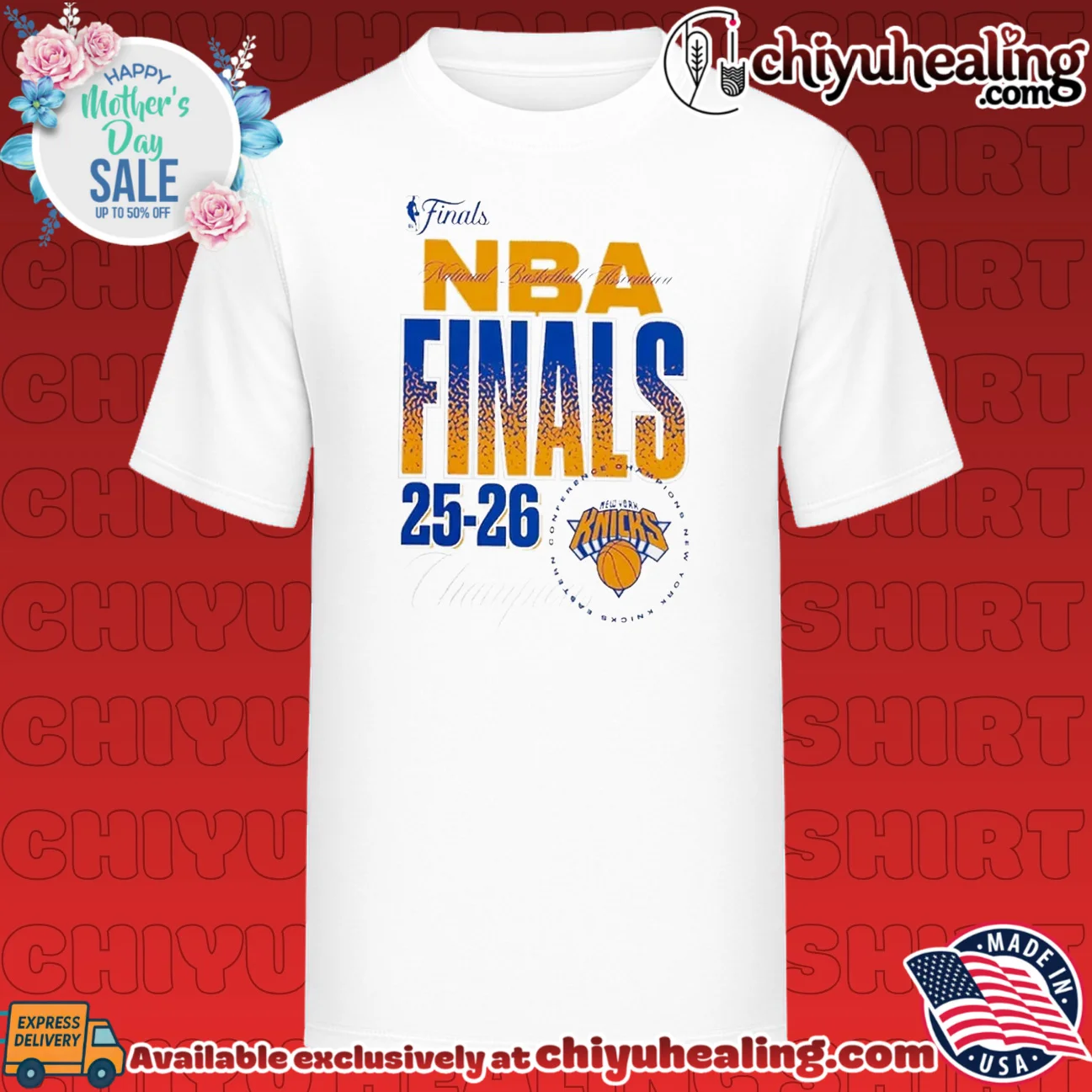 New York Knicks 2026 NBA Finals Champions Stylized