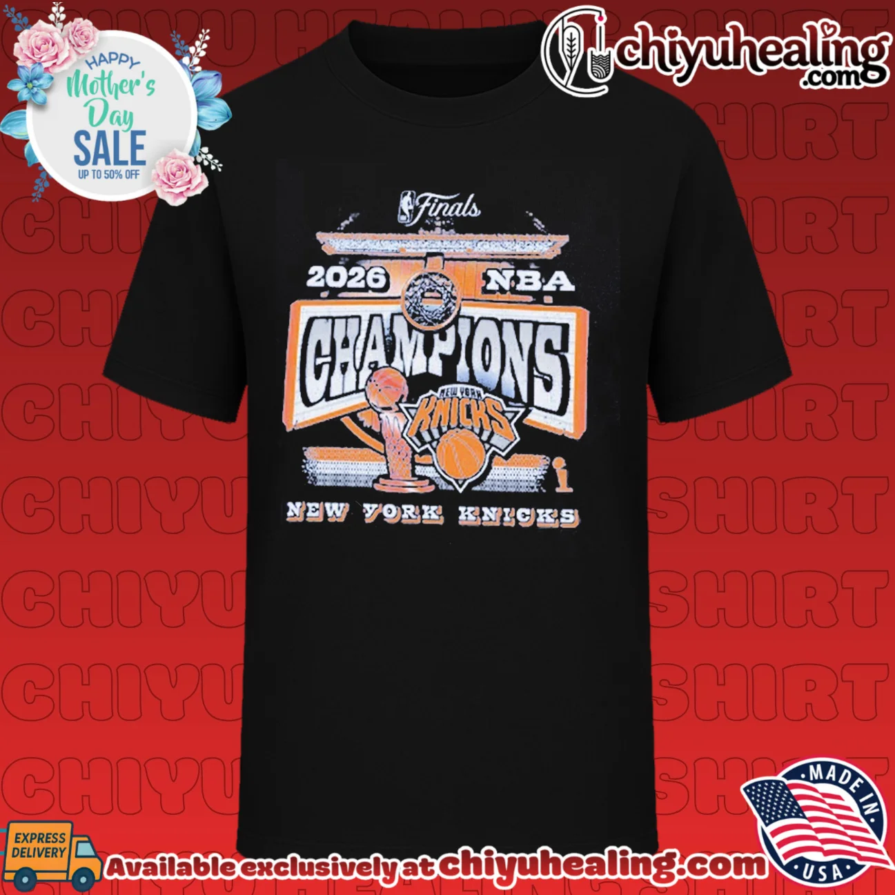 New York Knicks 2026 NBA Finals Champions trophy Frankie