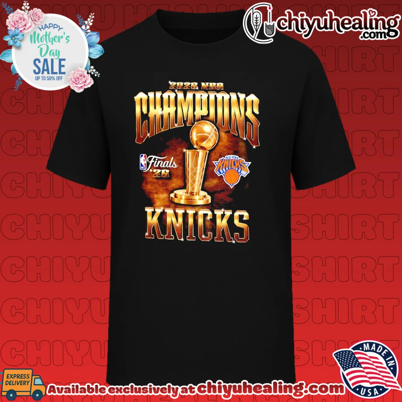 New York Knicks 2026 NBA Finals Champions Trophy