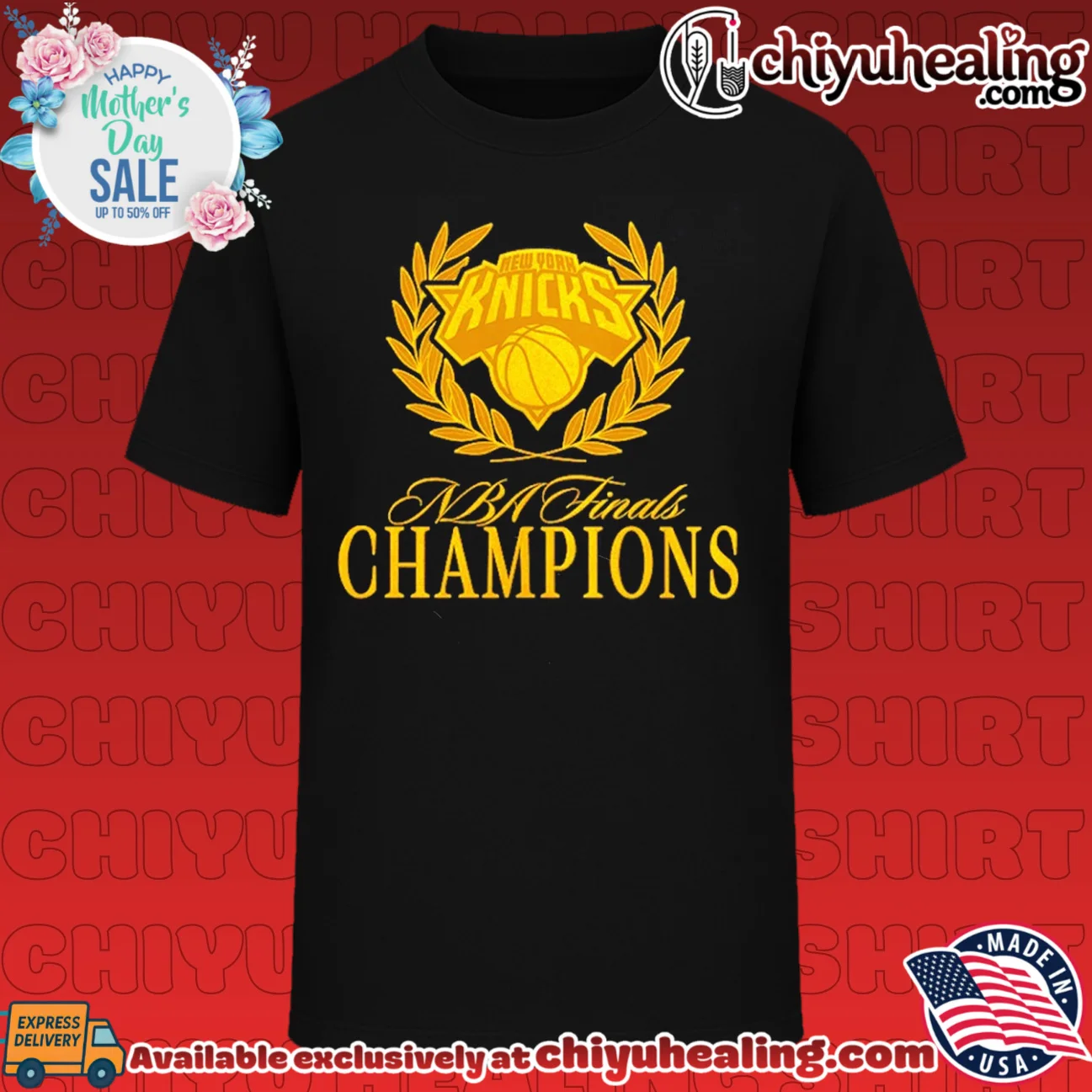 New York Knicks 2026 NBA Finals Champions x USA 250th Heavyweight