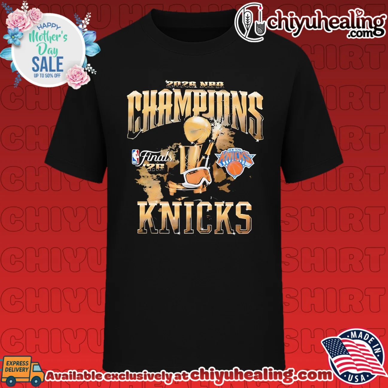 New York Knicks 2026 NBA Finals team logo