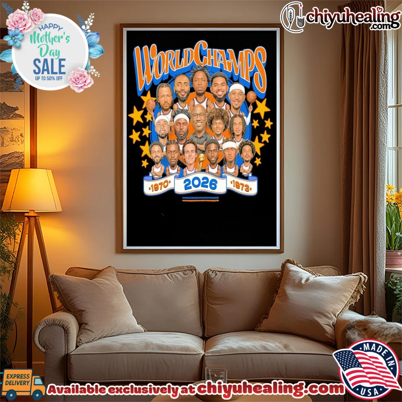 New York Knicks 2026 World Champions 3 Time caricature iconic shirt & hoodie | Gift Idea 2026 New York Knicks 2026 World Champions 3 Time caricature