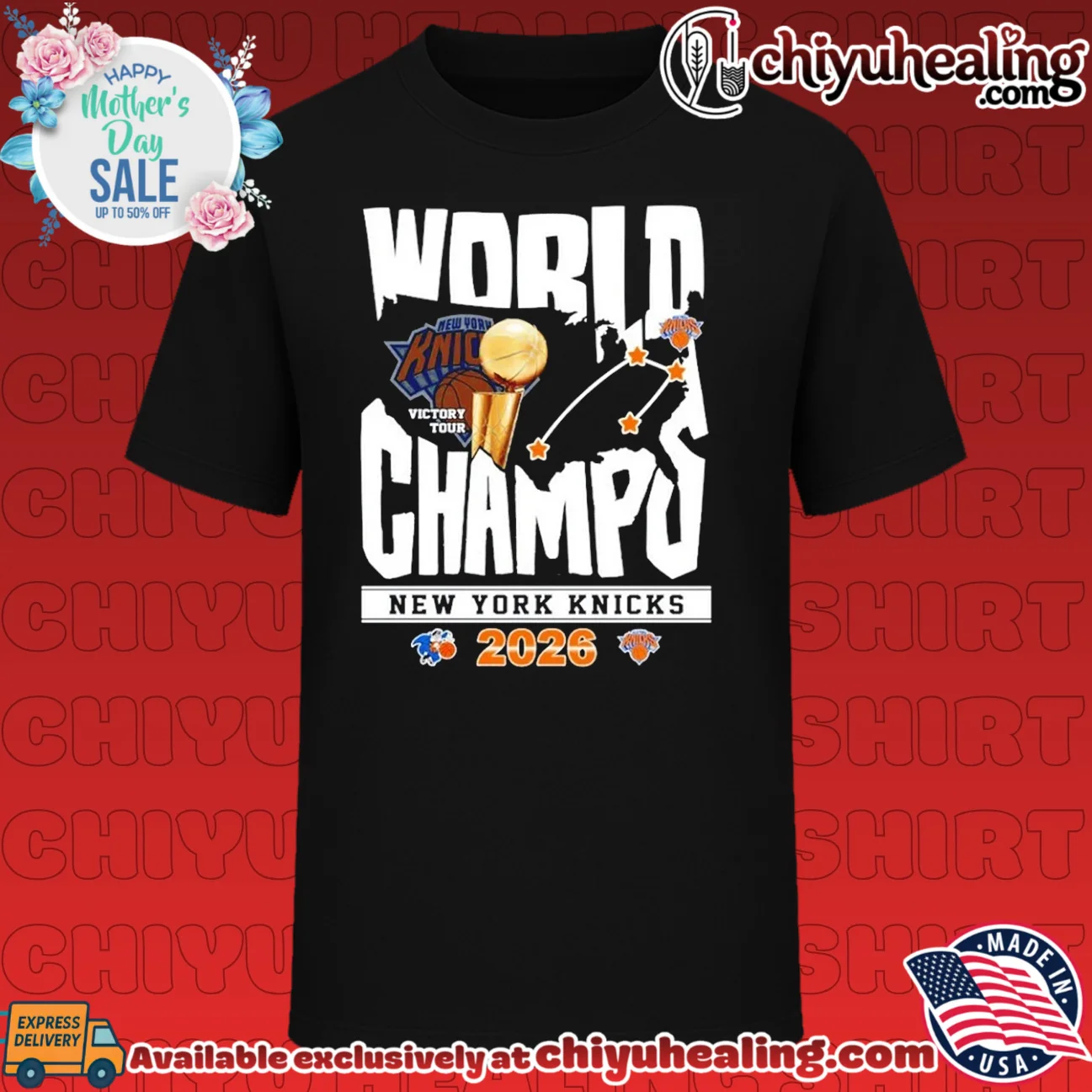 New York Knicks 2026 World Champions State Victory Tour