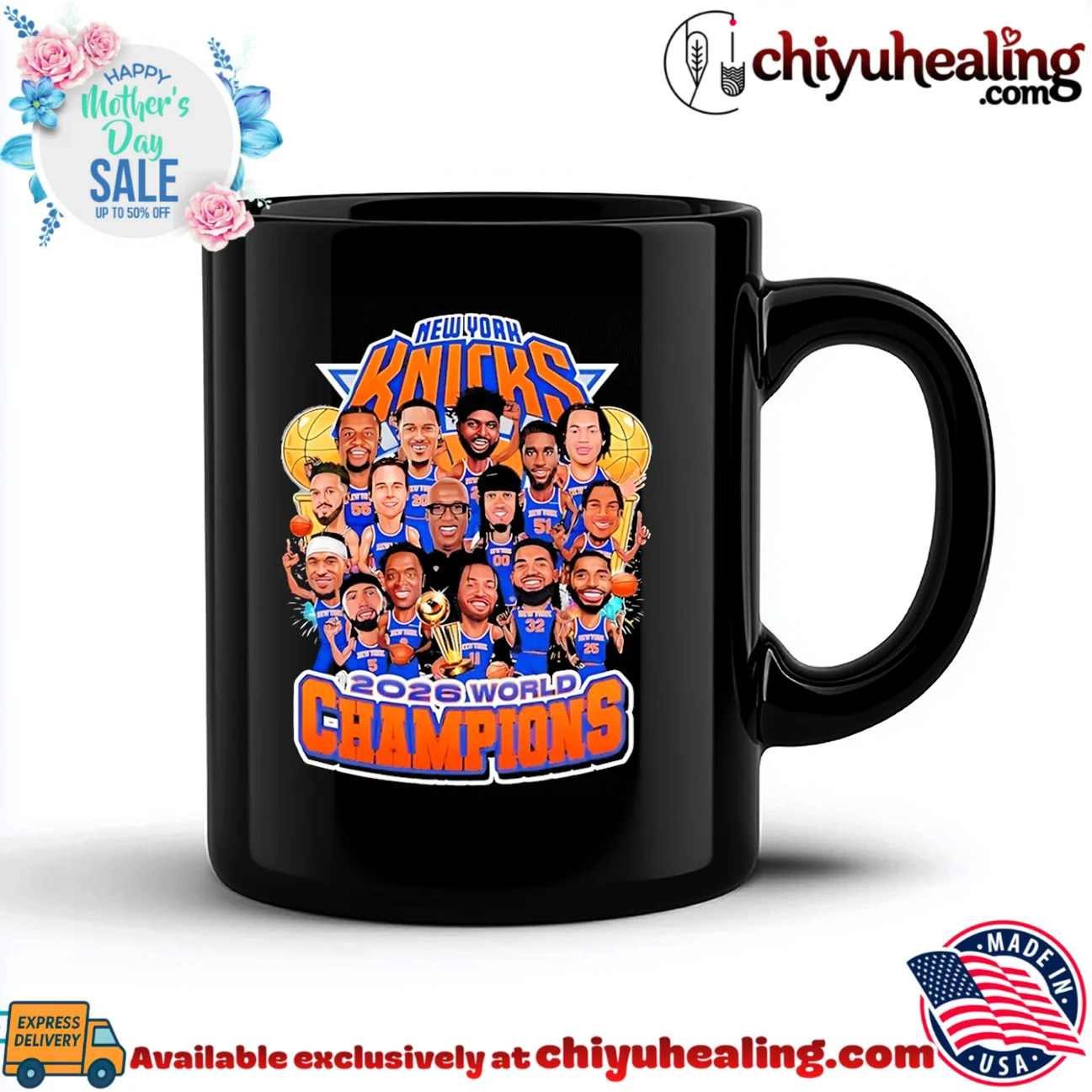 New York Knicks 2026 World Champions team collage caricature graphic classic shirt & hoodie | Official Style Drop New York Knicks 2026 World Champions team collage caricature graphic