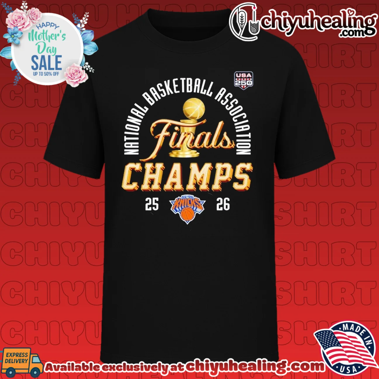 New York Knicks 2026 World Champions USA 250