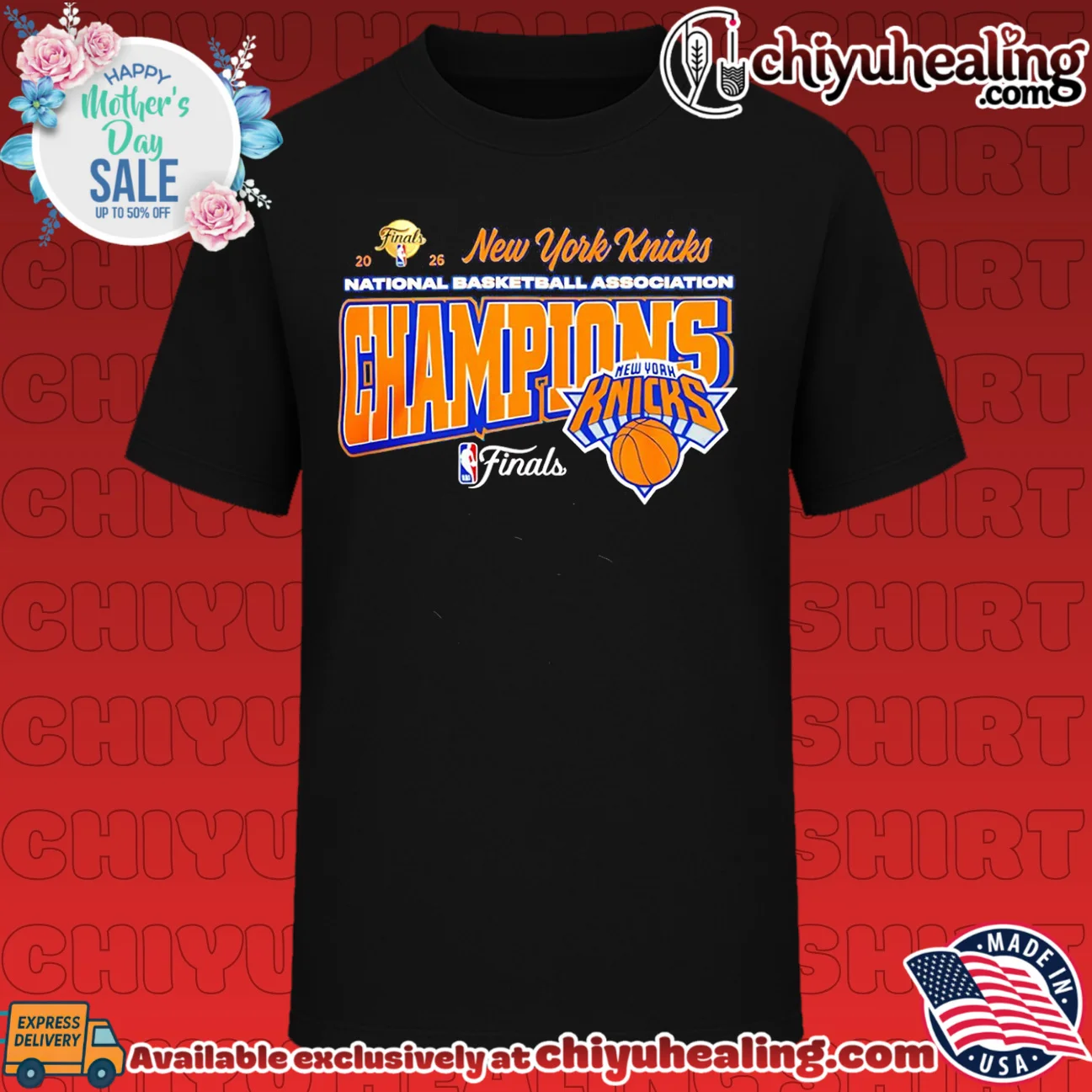 New York Knicks 26 NBA Champions logo