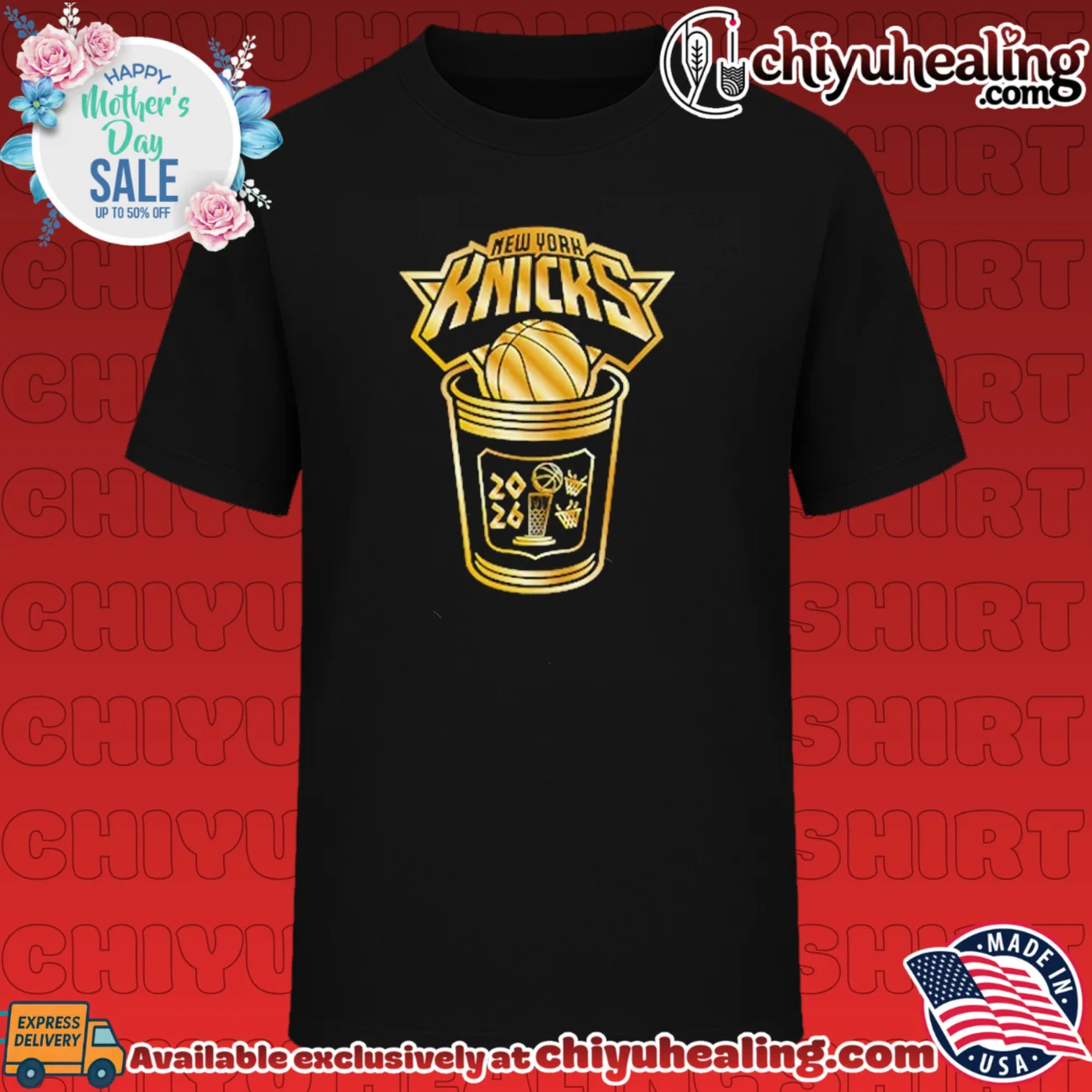 New York Knicks '26 NBA Finals Champions Gold Coffee Cup