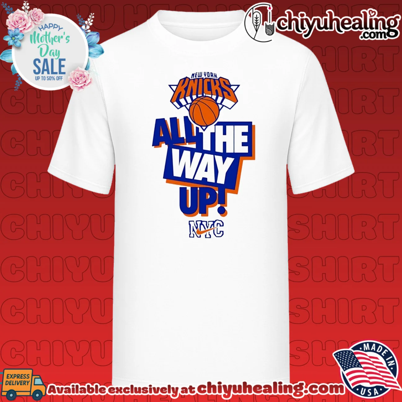 New York Knicks All the Way Up NYC NBA Basketball