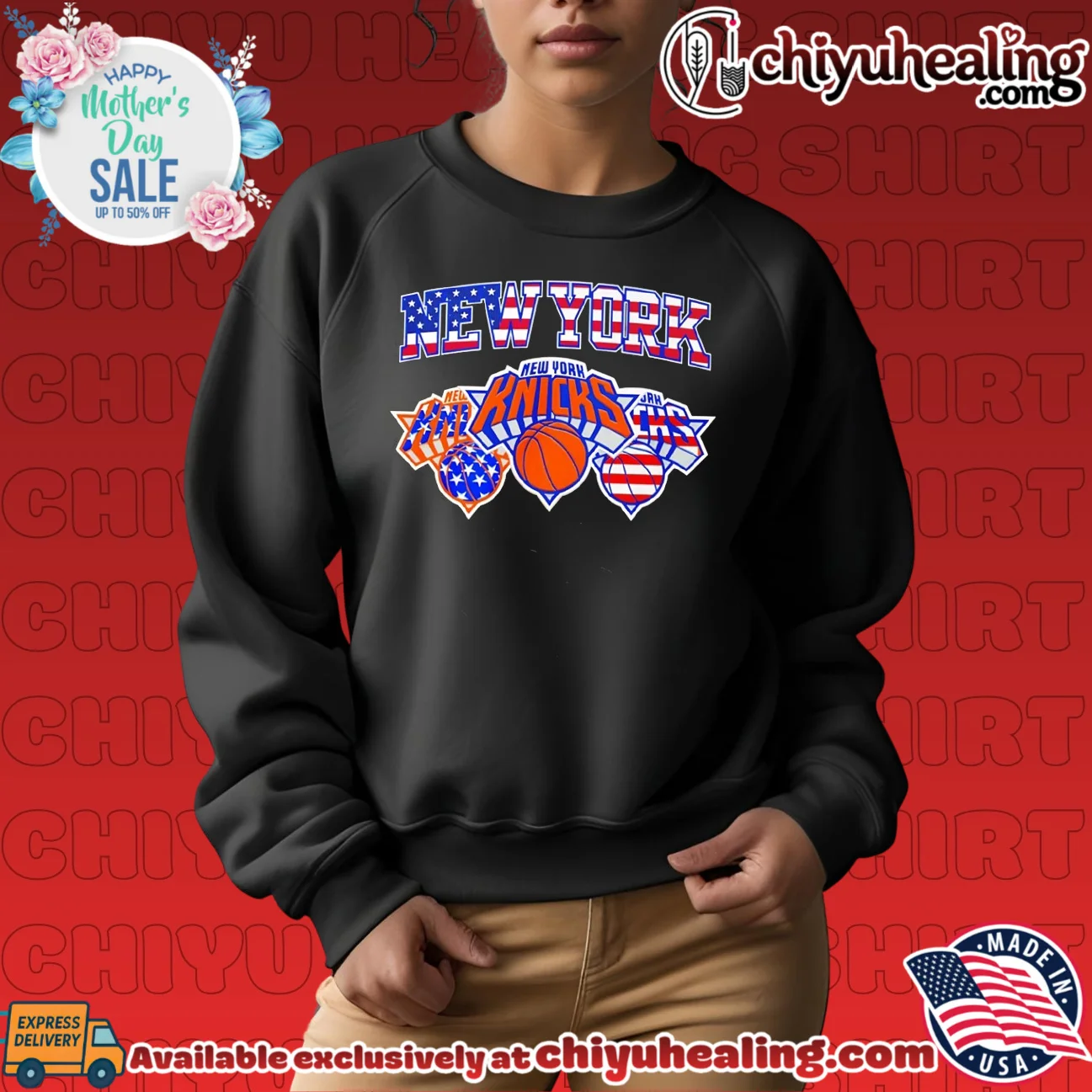 New York Knicks American 4th of July flag basketball shirt & hoodie New York Knicks American 4th of July flag basketball