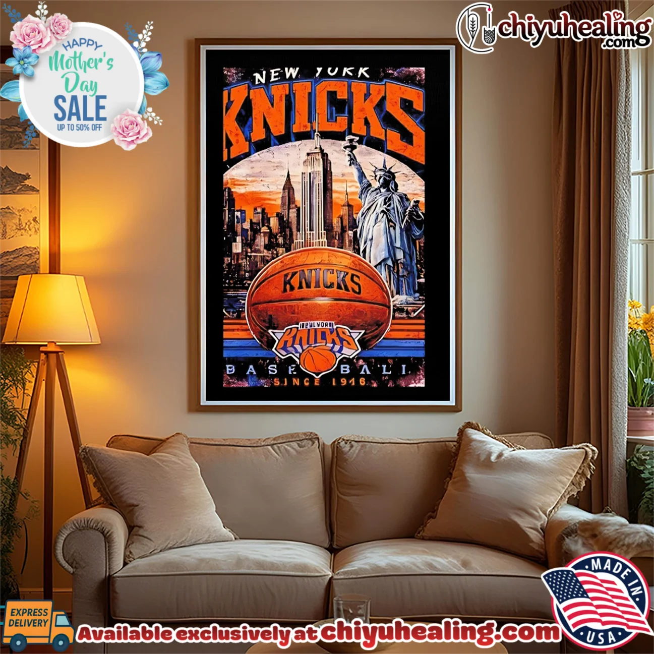 New York Knicks Baseball since 1946 NY City background vintage shirt & hoodie New York Knicks Baseball since 1946 NY City background vintage shirt & hoodie