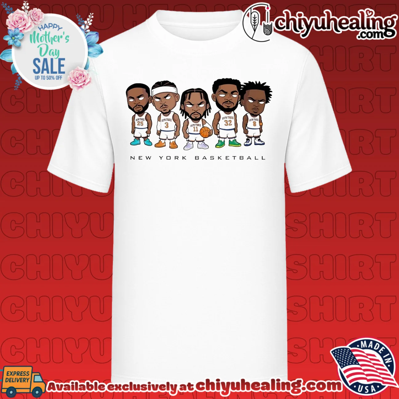 New York Knicks Basketball chibi version