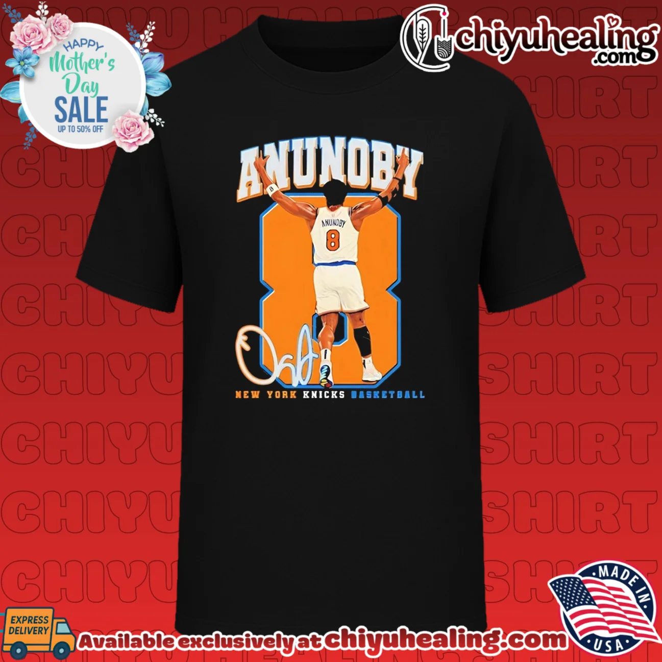 New York Knicks Basketball OG Anunoby running vintage shirt & hoodie