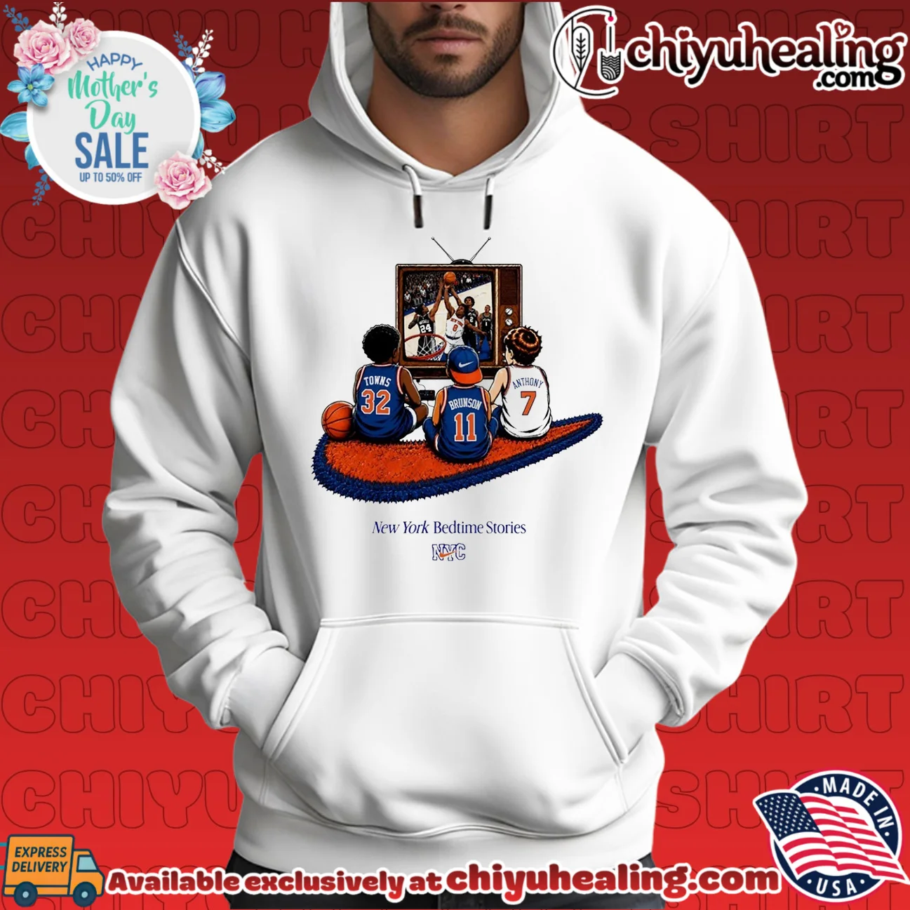 New York Knicks Bedtime Stories with Towns Brunson and Anthony shirt & hoodie New York Knicks Bedtime Stories with Towns Brunson and Anthony shirt & hoodie