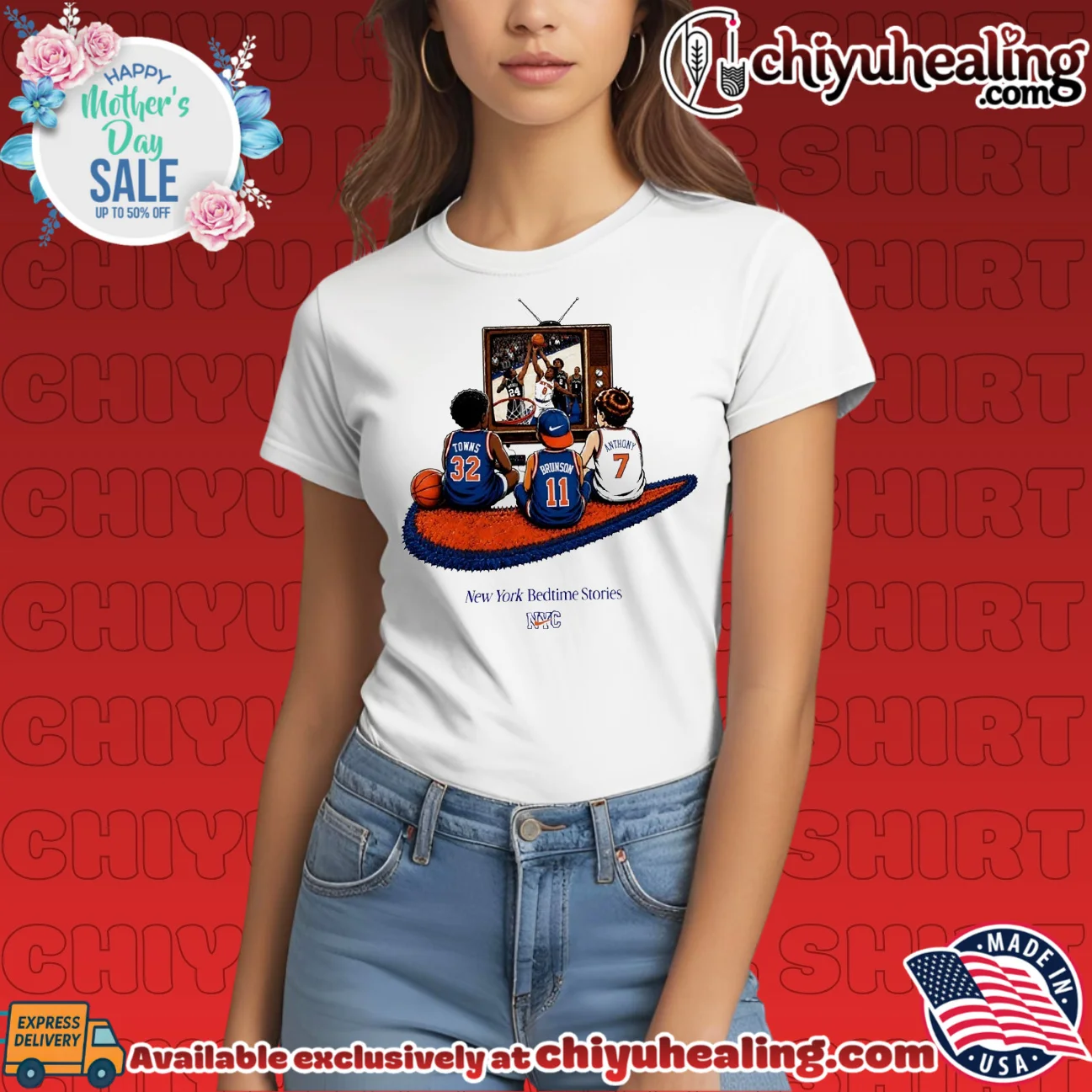 New York Knicks Bedtime Stories with Towns Brunson and Anthony shirt & hoodie New York Knicks Bedtime Stories with Towns Brunson and Anthony shirt & hoodie
