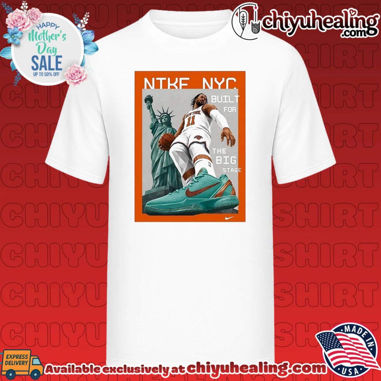 New York Knicks built for the big stage graphic