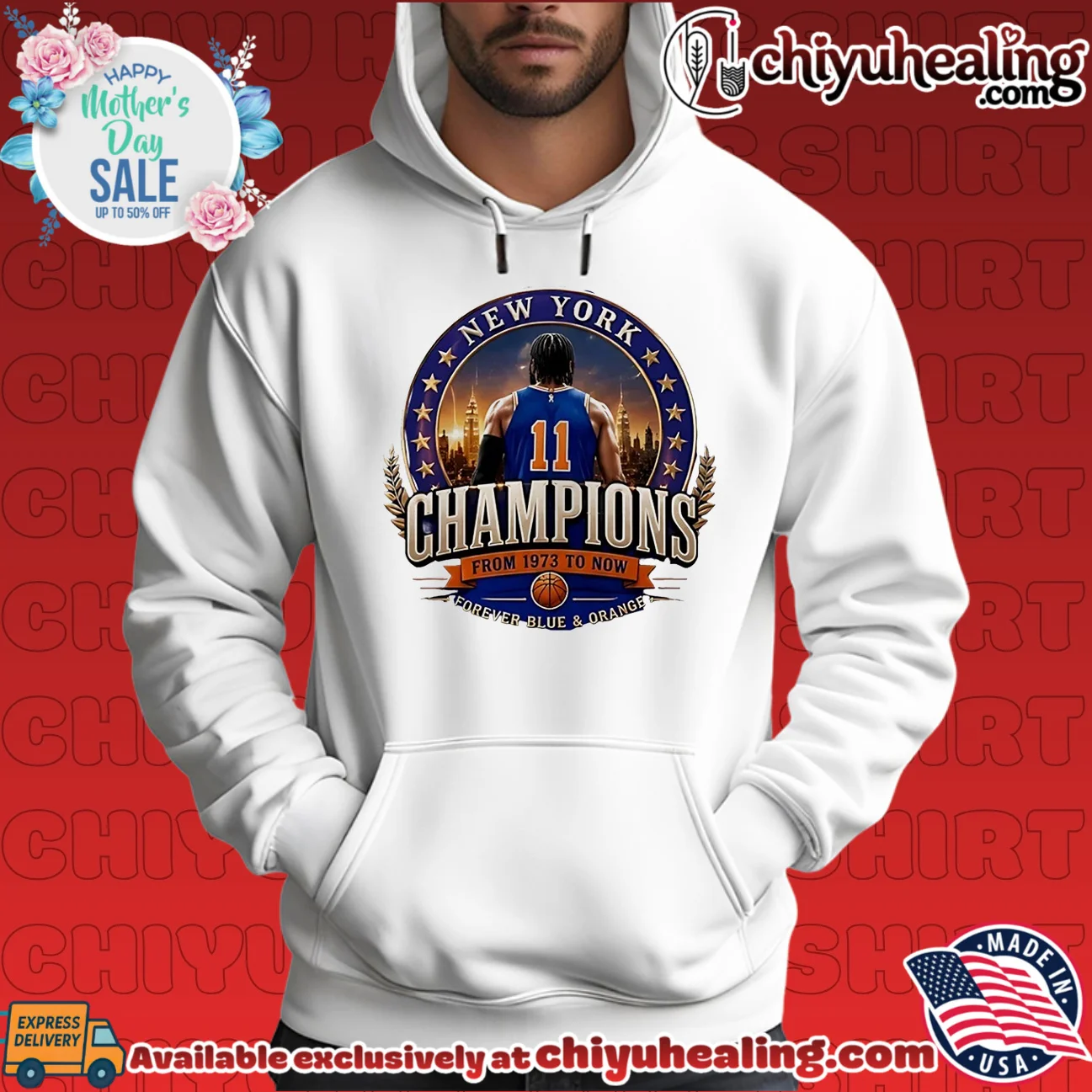 New York Knicks Champions from 1973 to now forever blue and orange retro shirt & hoodie | Iconic Look New York Knicks Champions from 1973 to now forever blue and orange retro shirt & hoodie | Iconic Look