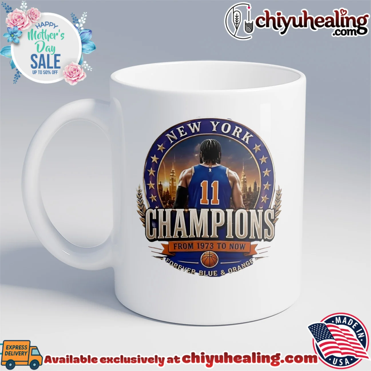 New York Knicks Champions from 1973 to now forever blue and orange retro shirt & hoodie | Iconic Look New York Knicks Champions from 1973 to now forever blue and orange