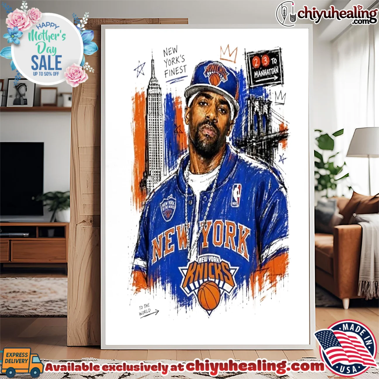 New York Knicks digital art retro timeless shirt & hoodie | Exclusive Fan Gear New York Knicks digital art retro