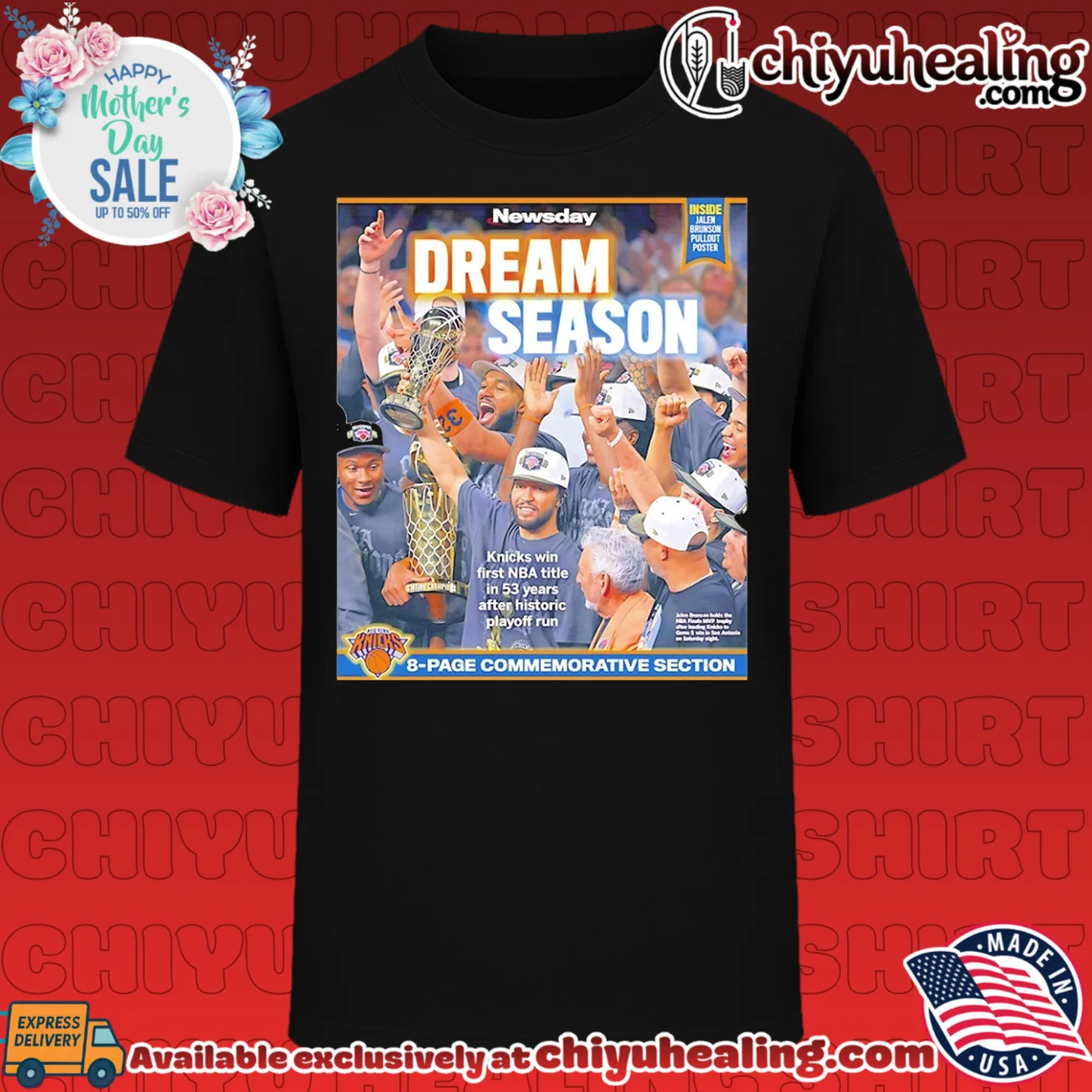 New York Knicks Dream Season 8 Page Knicks Commemorative Section
