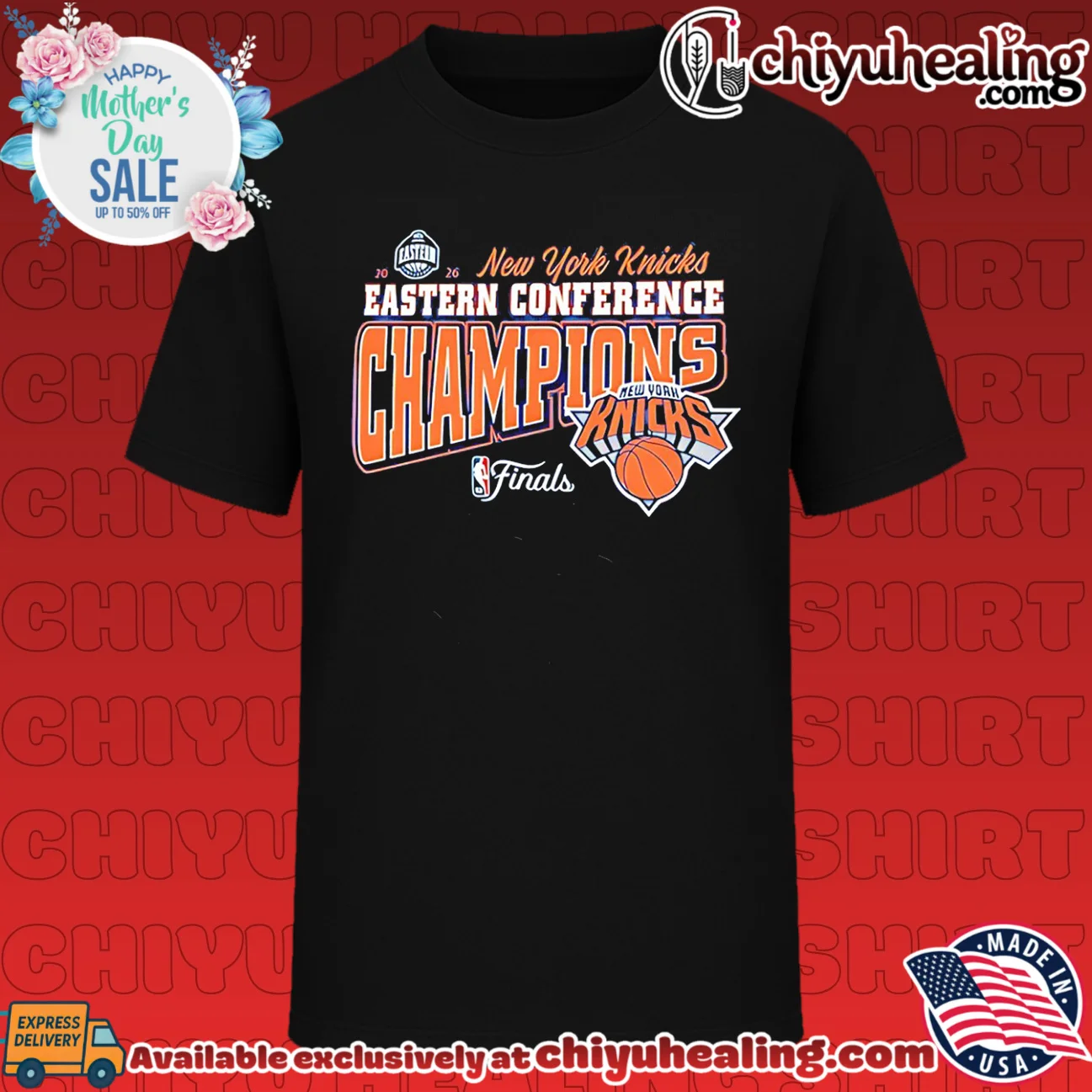 New York Knicks Eastern Conference Champions retro
