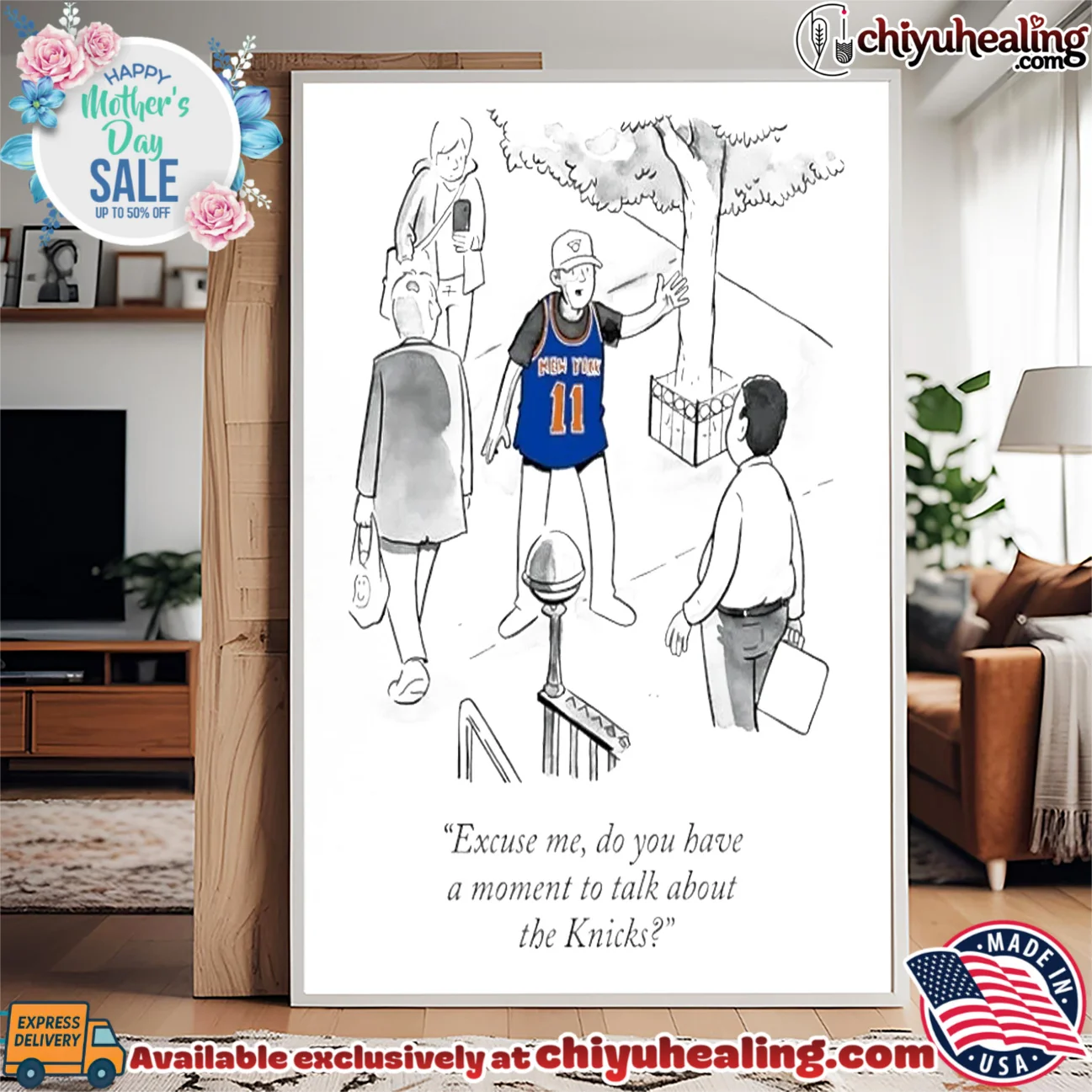 New York Knicks excuse me do you have a moment to talk about the Knicks signature shirt & hoodie | Iconic Look New York Knicks excuse me do you have a moment to talk about the Knicks