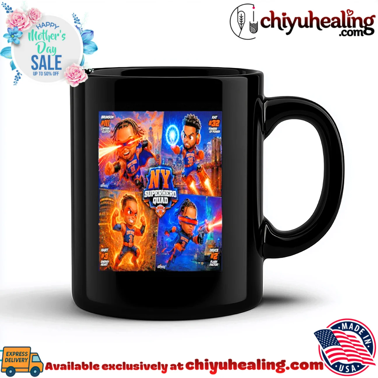 New York Knicks feature NY Superhero Quad caricature masterpiece shirt & hoodie | Official Style Drop New York Knicks feature NY Superhero Quad caricature