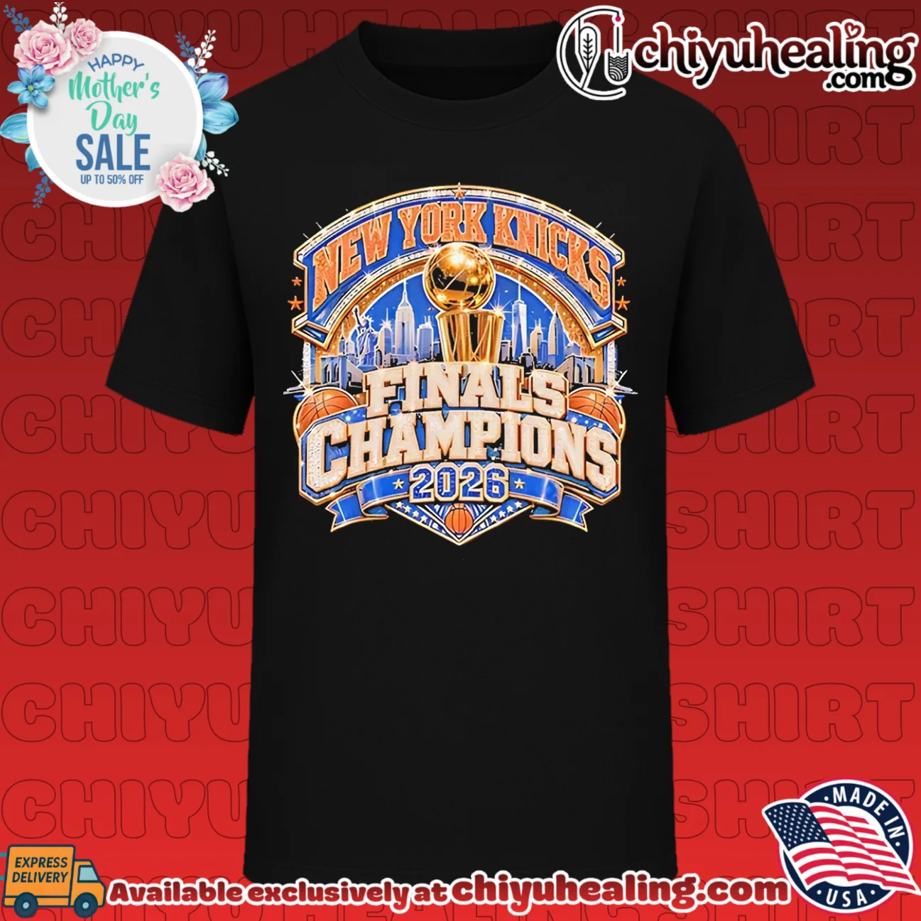 New York Knicks Finals Champions 2026 trophy