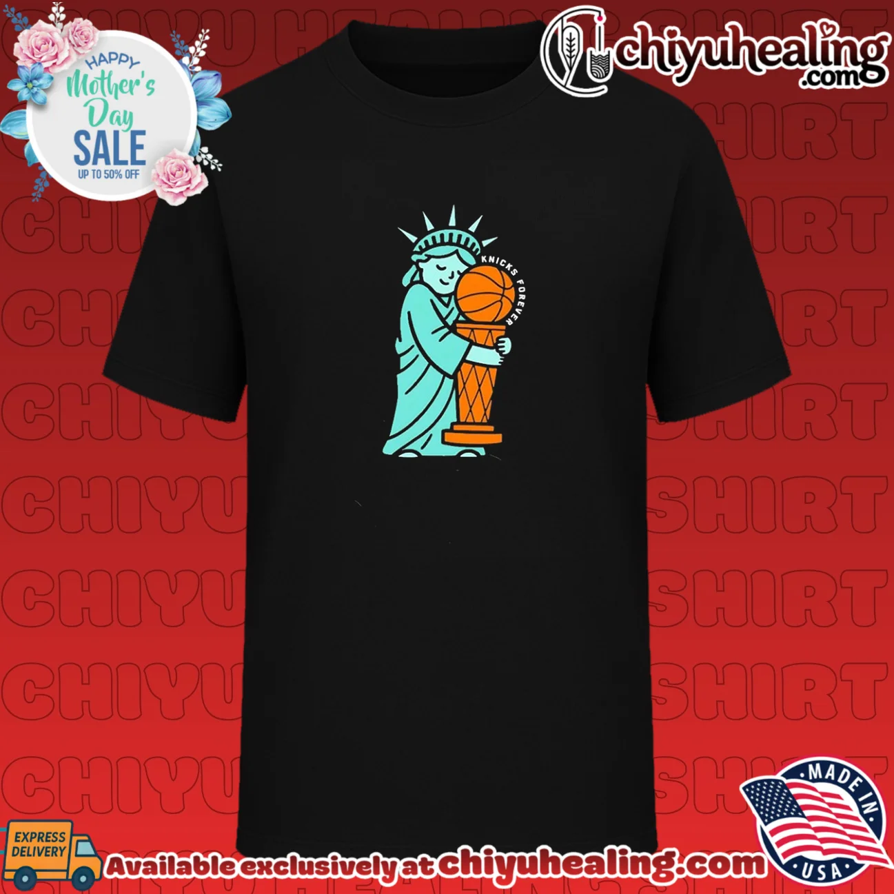 New York Knicks Forever Statue of Liberty Basketball '26 Champions shirt & hoodie