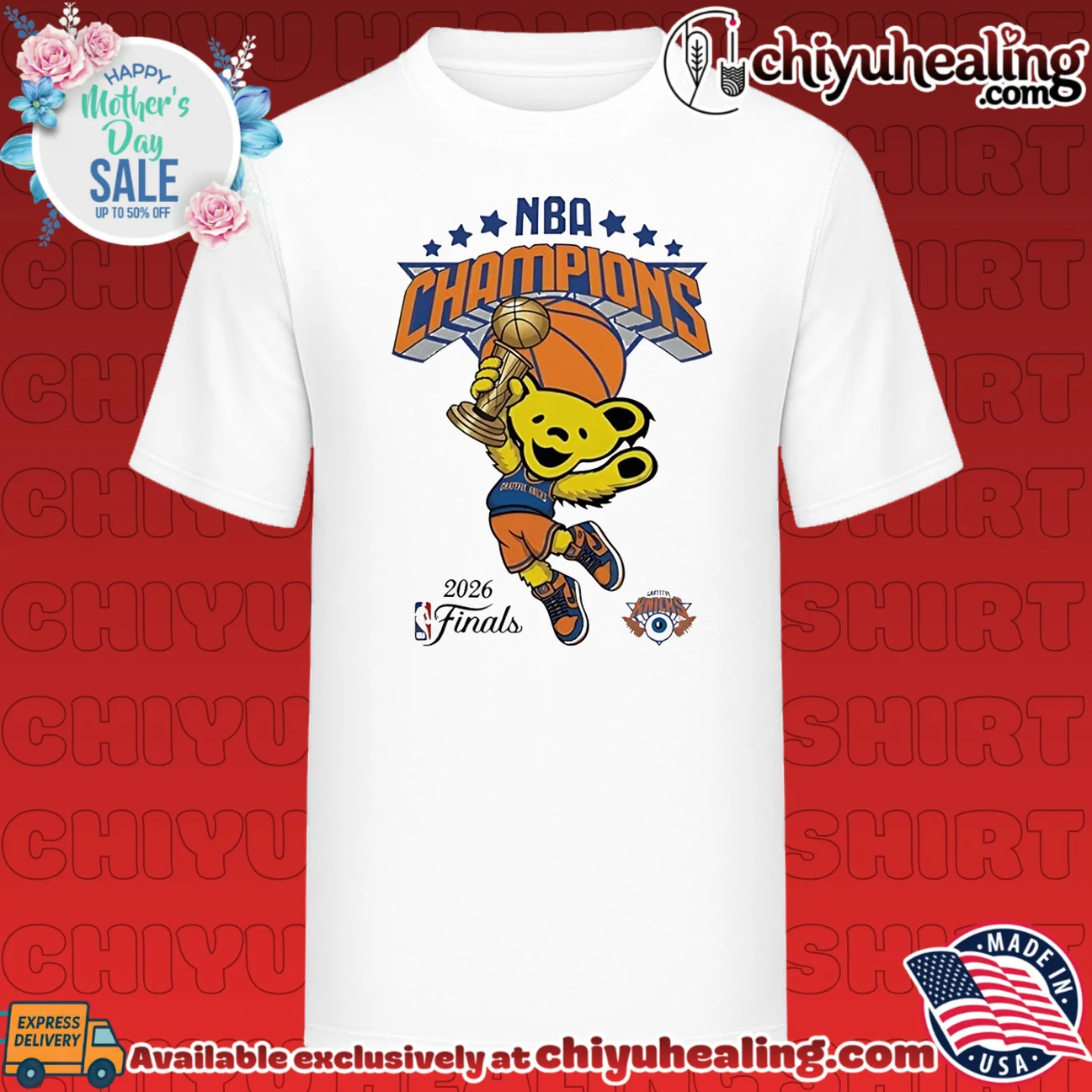 New York Knicks Grateful Dead NBA Finals Champions