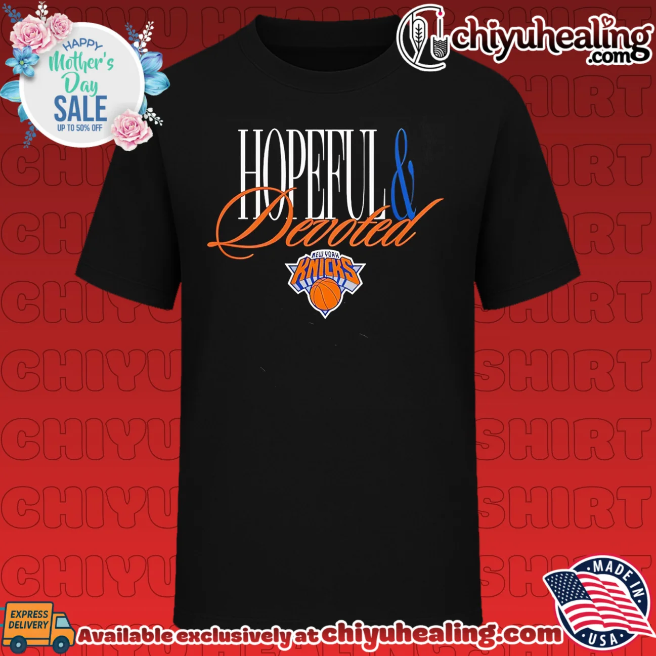 New York Knicks Hopeful and devoted shirt
