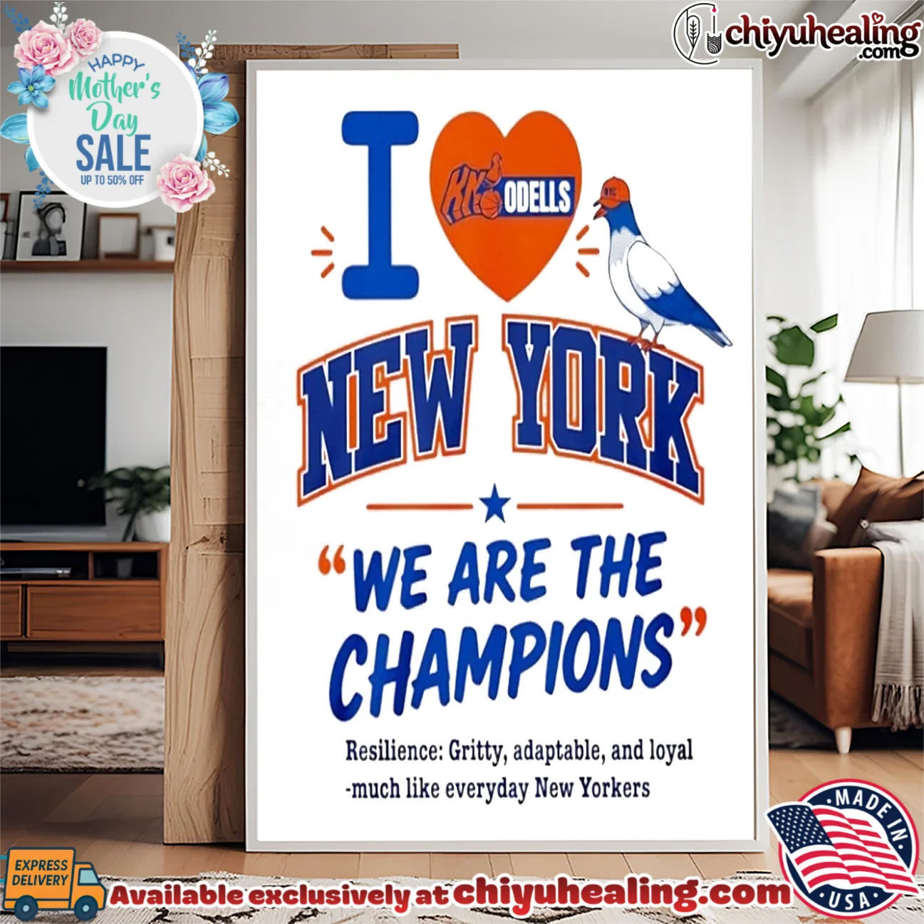 New York Knicks I Love NY we are the Champions Knodells Pigeon NYC Resilience shirt & hoodie New York Knicks I Love NY we are the Champions Knodells Pigeon NYC Resilience shirt & hoodie