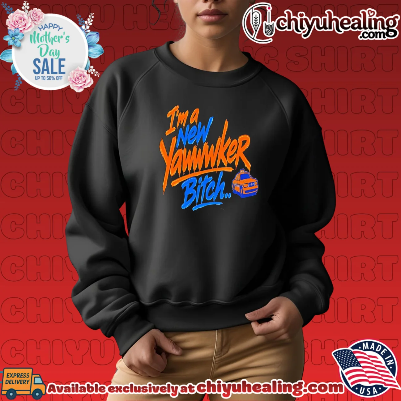New York Knicks I'm a New Yawwker Bitch with Taxi NYC City Life shirt & hoodie New York Knicks I'm a New Yawwker Bitch with Taxi NYC City Life shirt & hoodie