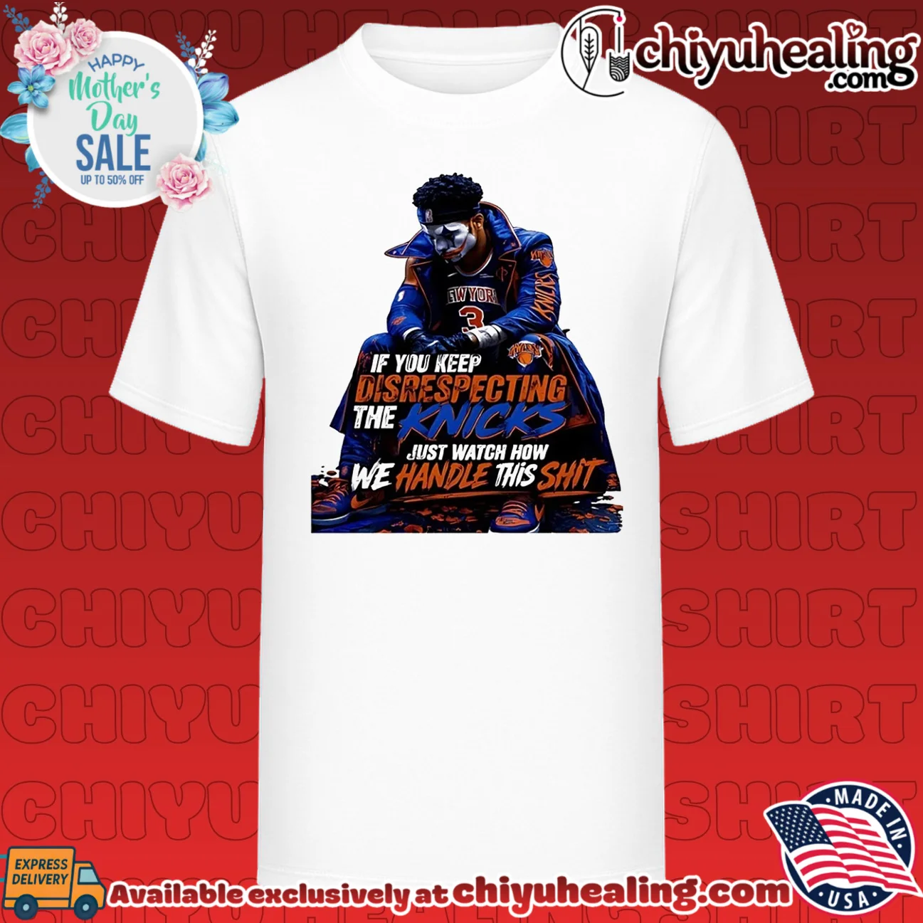 New York Knicks if you keep disrespecting the Knicks just watch how we handle this shit shirt & hoodie