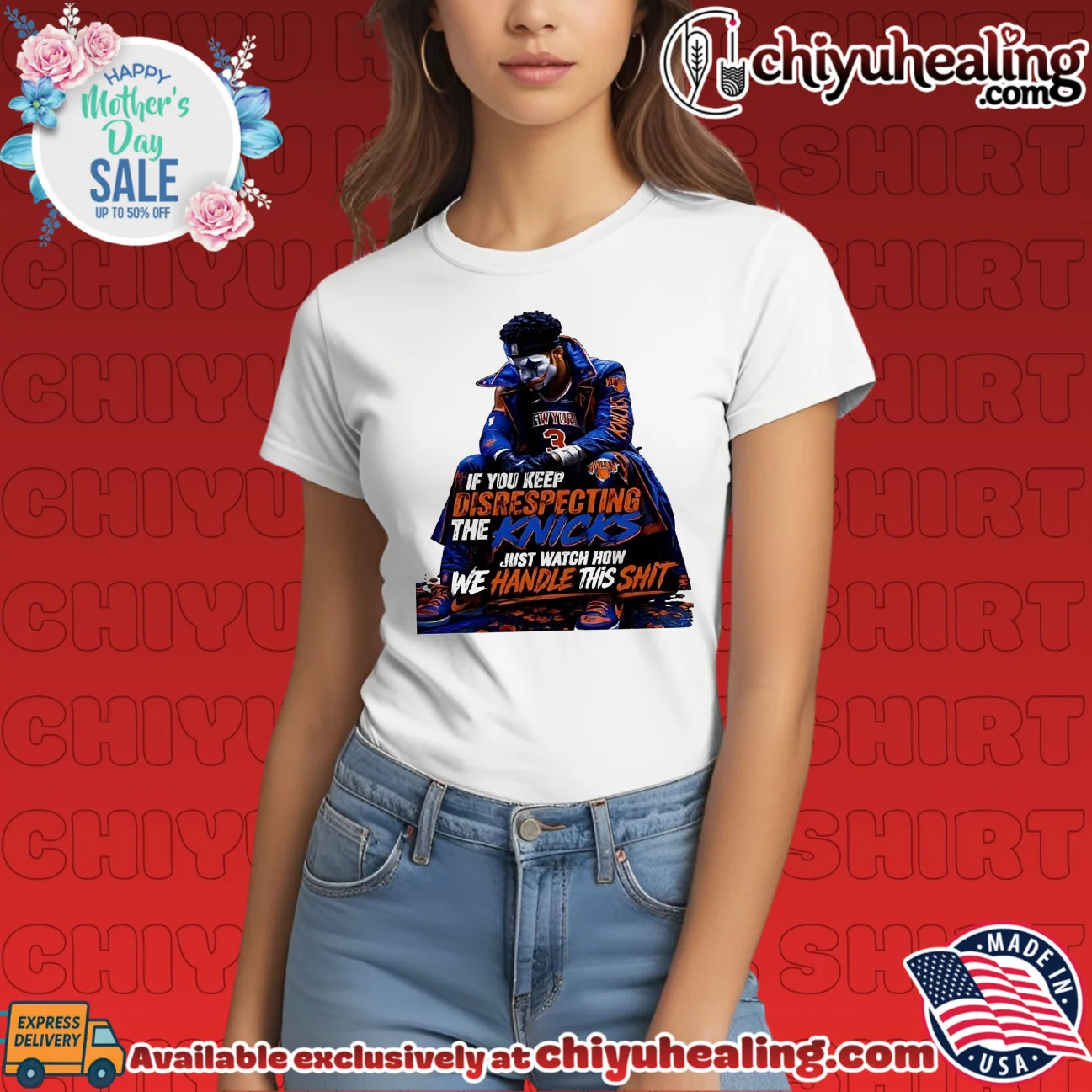 New York Knicks if you keep disrespecting the Knicks just watch how we handle this shit shirt & hoodie New York Knicks if you keep disrespecting the Knicks just watch how we handle this shit shirt & hoodie