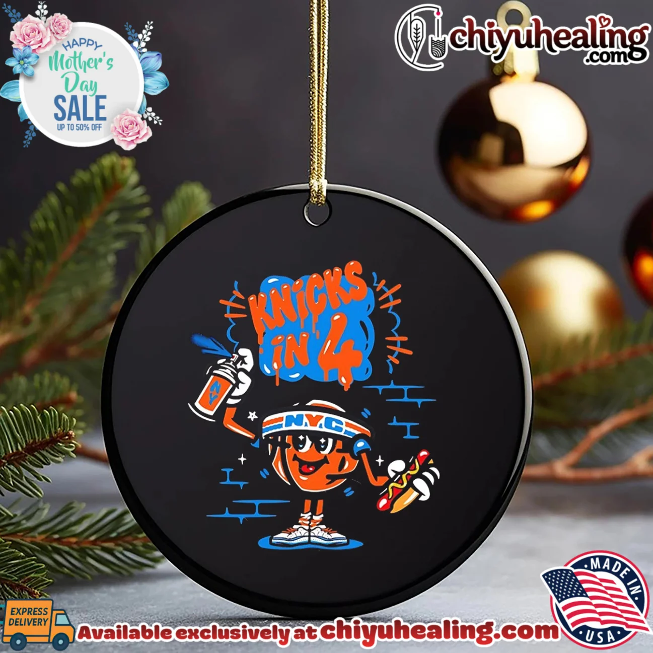 New York Knicks in 4 cartoon basketball mascot wearing NYC headband shirt iconic shirt & hoodie - Urban Fashion New York Knicks in 4 cartoon basketball mascot wearing NYC headband shirt