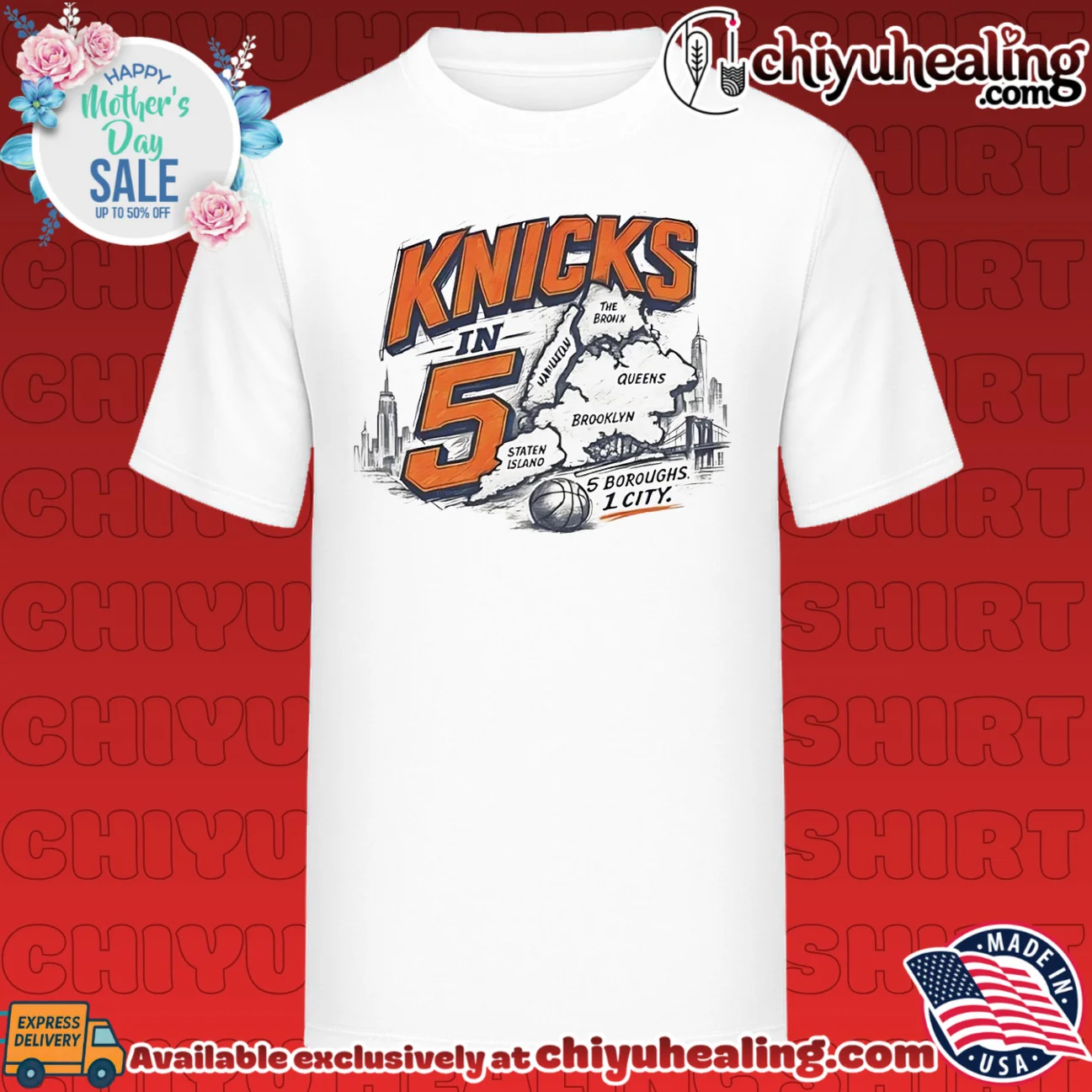 New York Knicks in 5 - 5 Boroughs 1 City