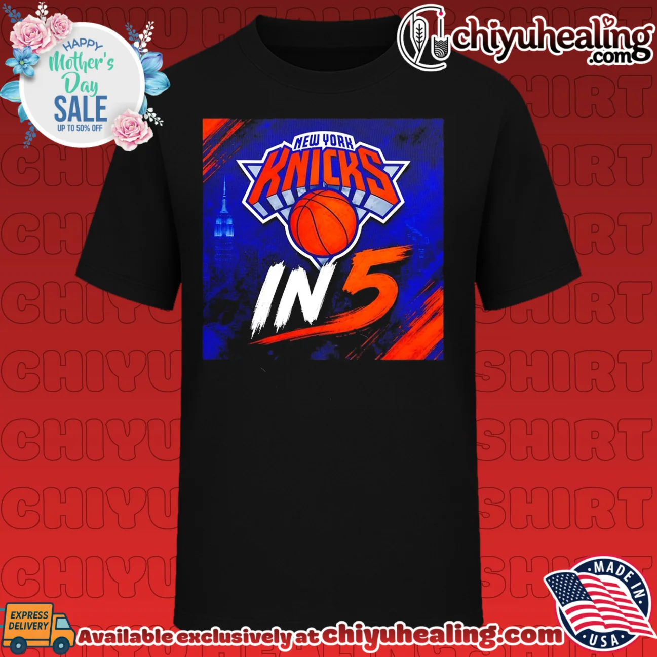 New York Knicks in 5 logo