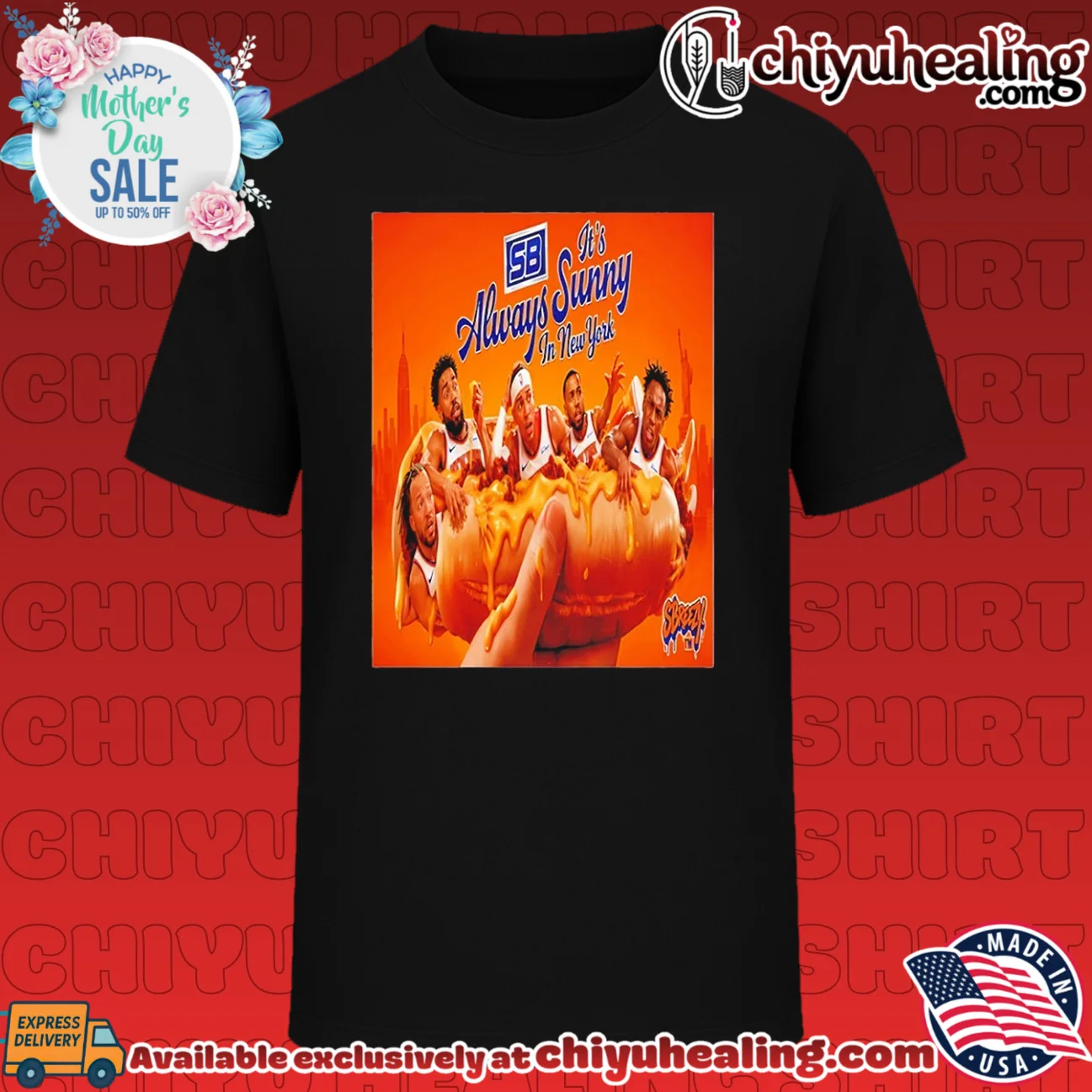 New York Knicks it's always sunny in New York shirt