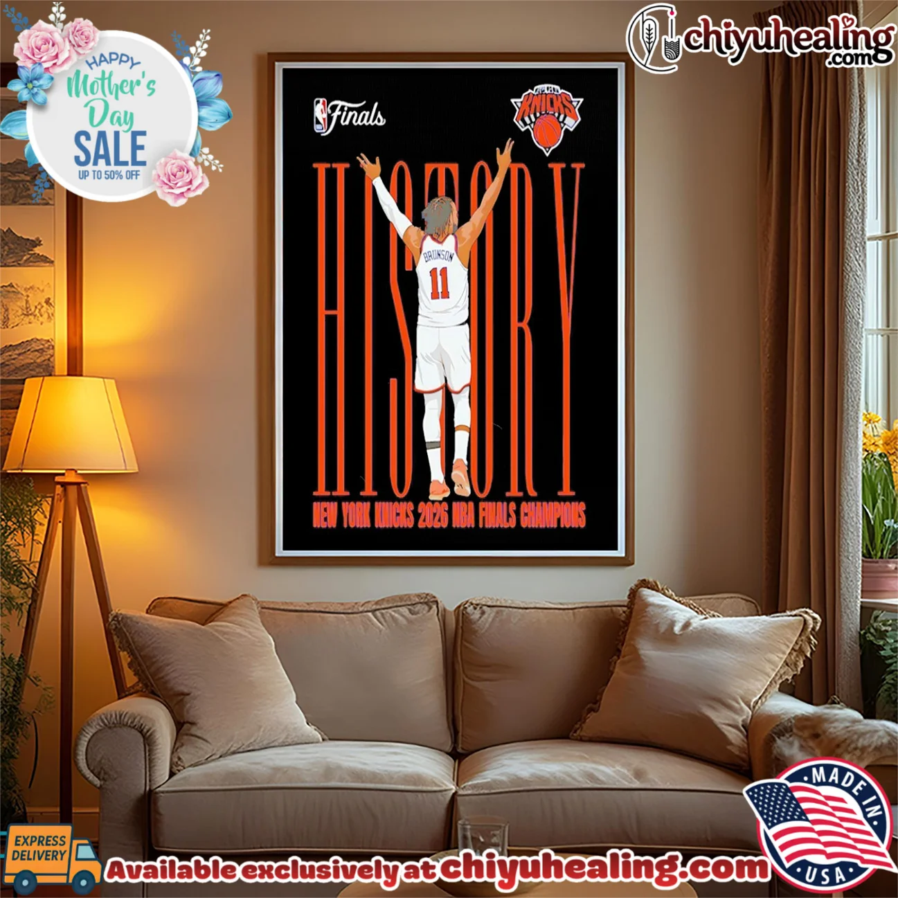 New York Knicks Jalen Brunson 2026 NBA Finals Champions History epic shirt & hoodie | Aesthetic Apparel New York Knicks Jalen Brunson 2026 NBA Finals Champions History