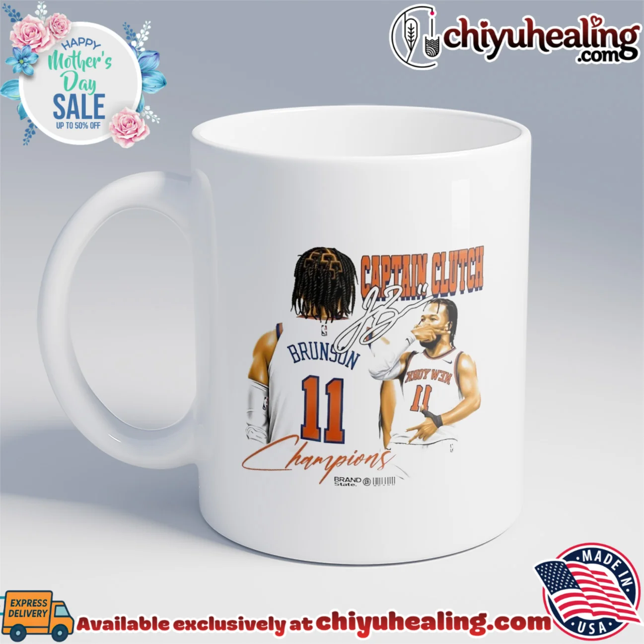 New York Knicks Jalen Brunson captain clutch signature grail shirt & hoodie - Perfect Fan Gift New York Knicks Jalen Brunson captain clutch signature