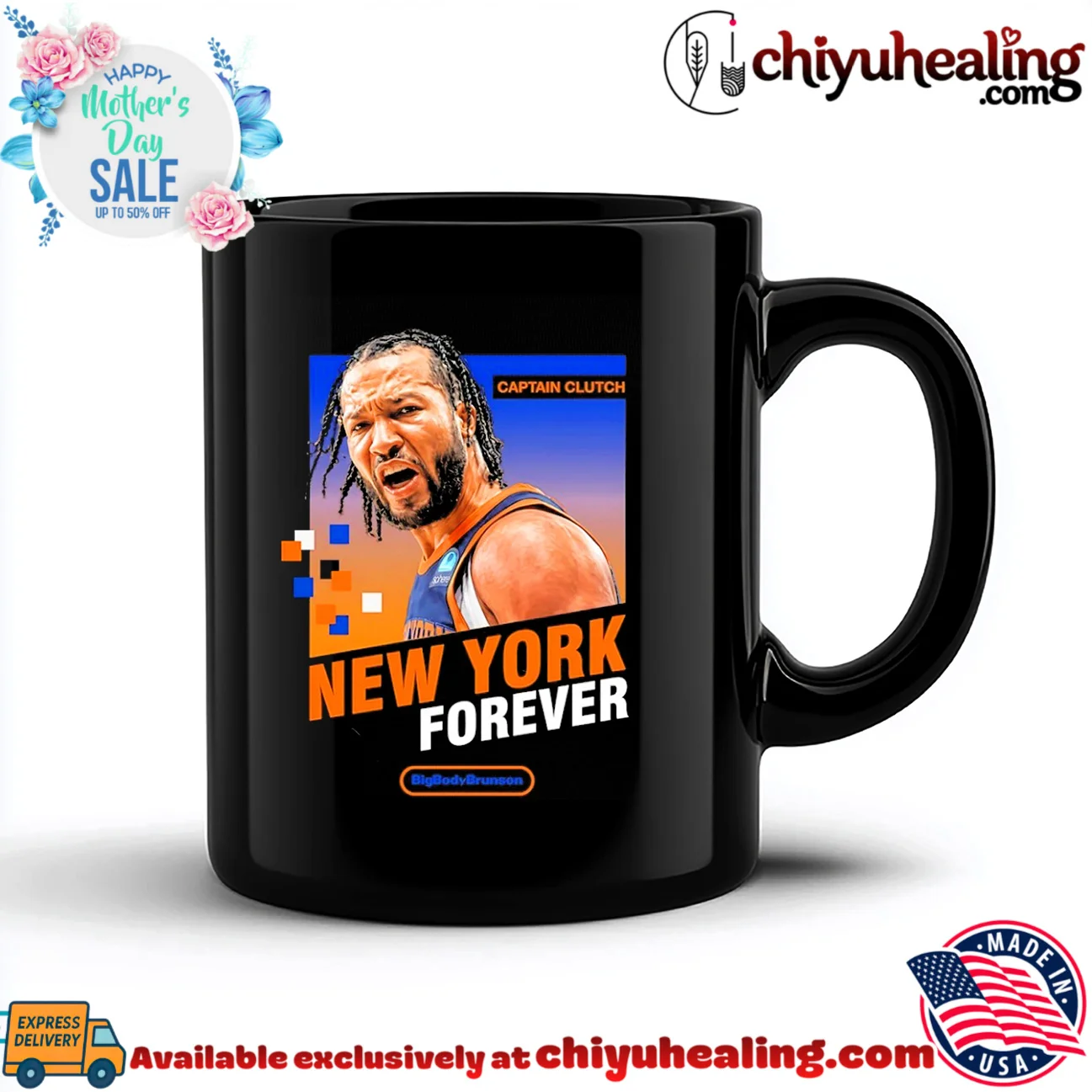 New York Knicks Jalen Brunson Caption Clutch graphic custom shirt & hoodie | Exclusive Fan Gear New York Knicks Jalen Brunson Caption Clutch graphic